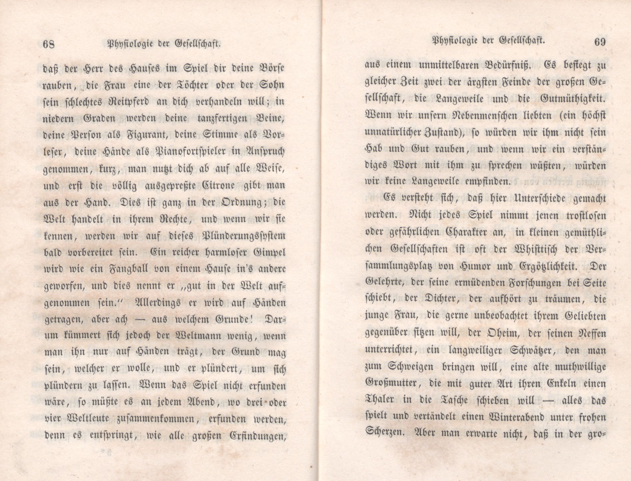 Physiologie der Gesellschaft (1847) | 35. (68-69) Põhitekst
