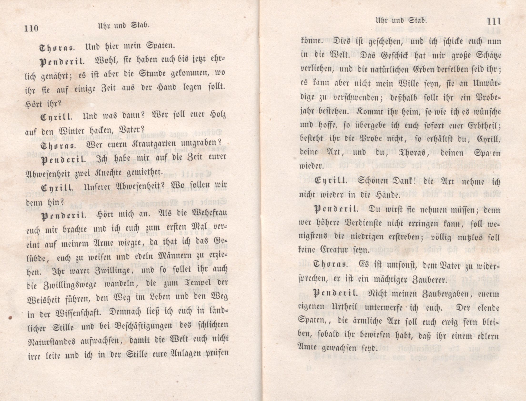 Das Buch der drei Schwestern [2] (1847) | 58. (110-111) Main body of text