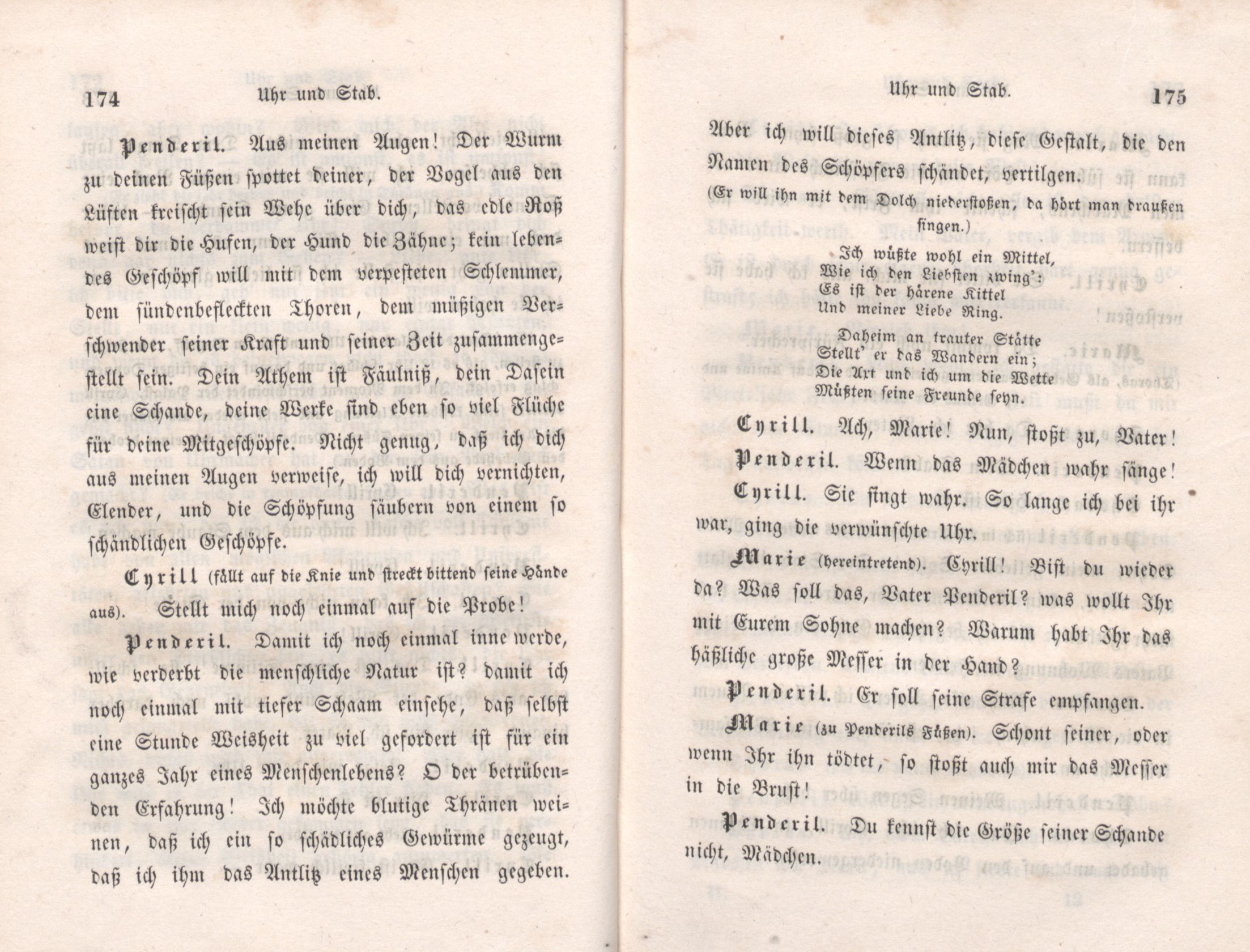 Das Buch der drei Schwestern [2] (1847) | 90. (174-175) Haupttext