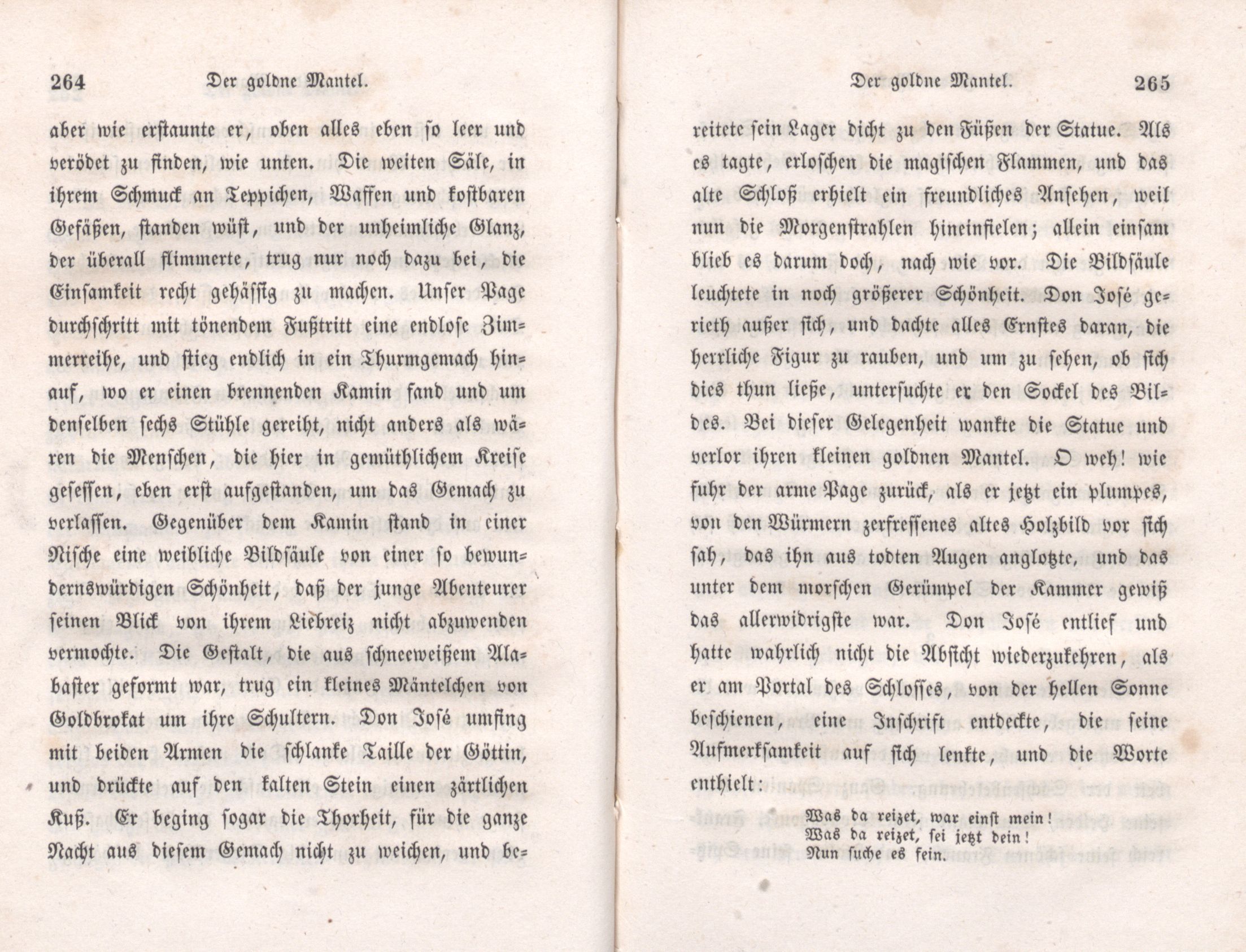 Das Buch der drei Schwestern [2] (1847) | 135. (264-265) Põhitekst