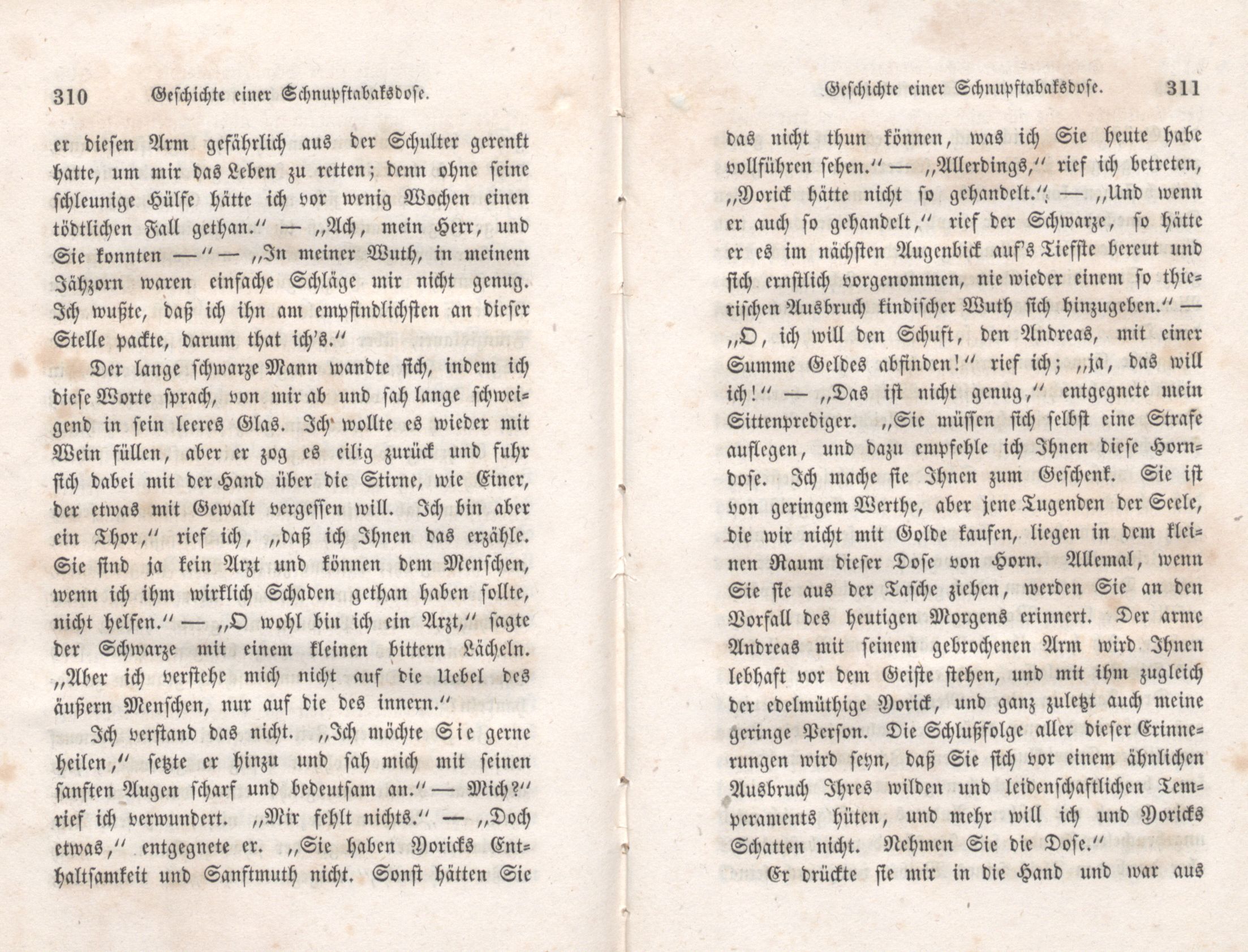 Das Buch der drei Schwestern [2] (1847) | 158. (310-311) Põhitekst