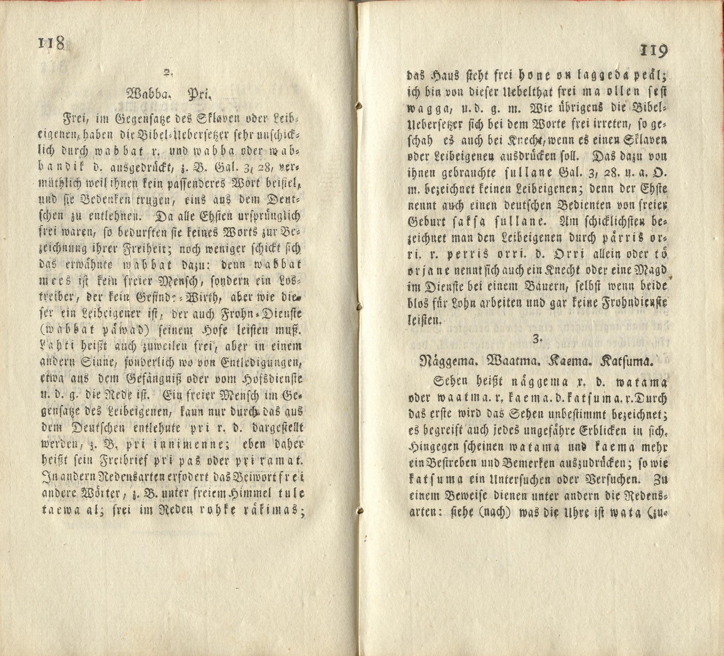 Beiträge [03] (1814) | 65. (118-119) Põhitekst