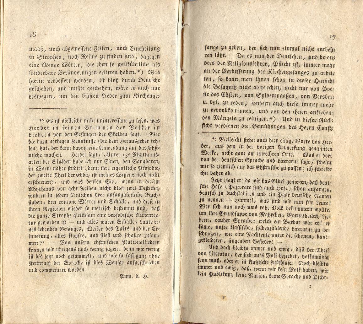 Beiträge [06] (1816) | 9. (16-17) Haupttext