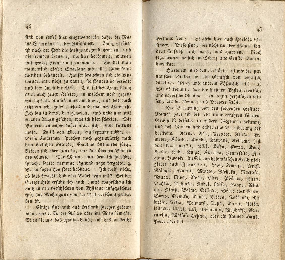 Beiträge [06] (1816) | 23. (44-45) Haupttext