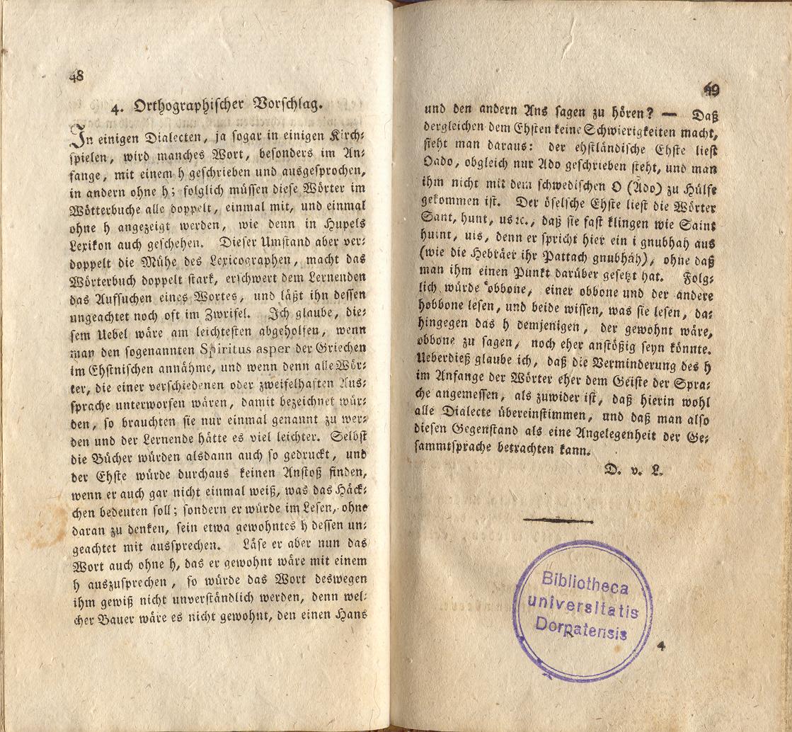 Beiträge [06] (1816) | 25. (48-49) Haupttext