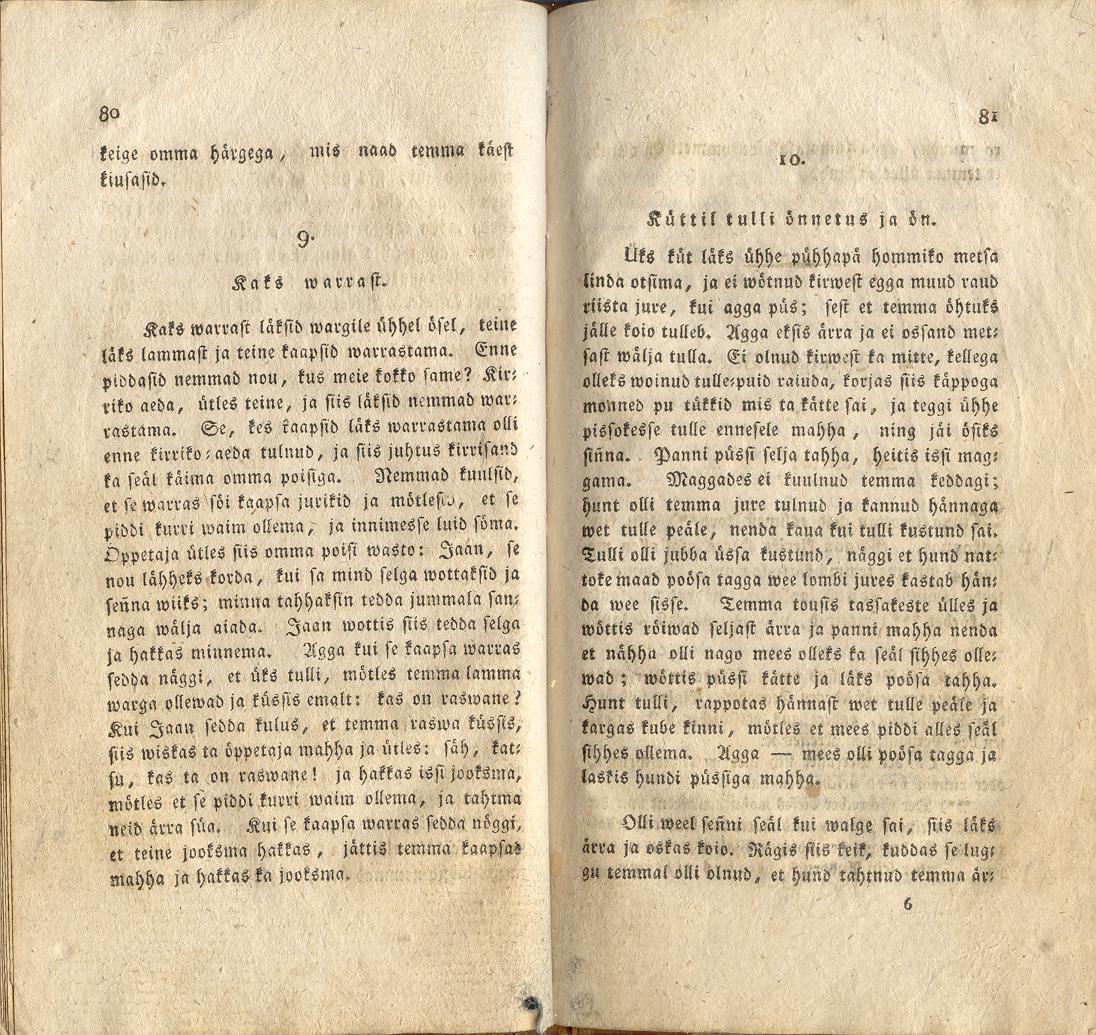 Beiträge [06] (1816) | 41. (80-81) Põhitekst