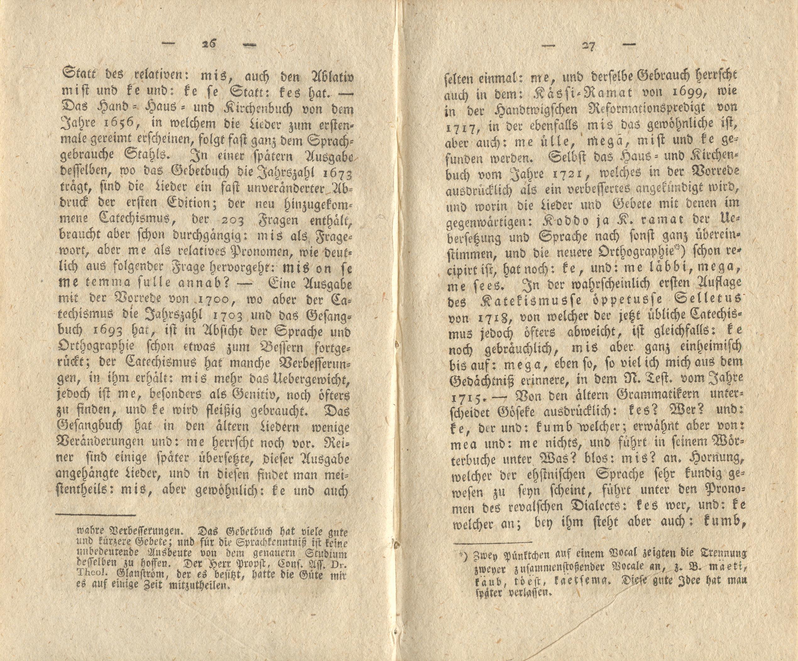Beiträge [12] (1818) | 14. (26-27) Haupttext