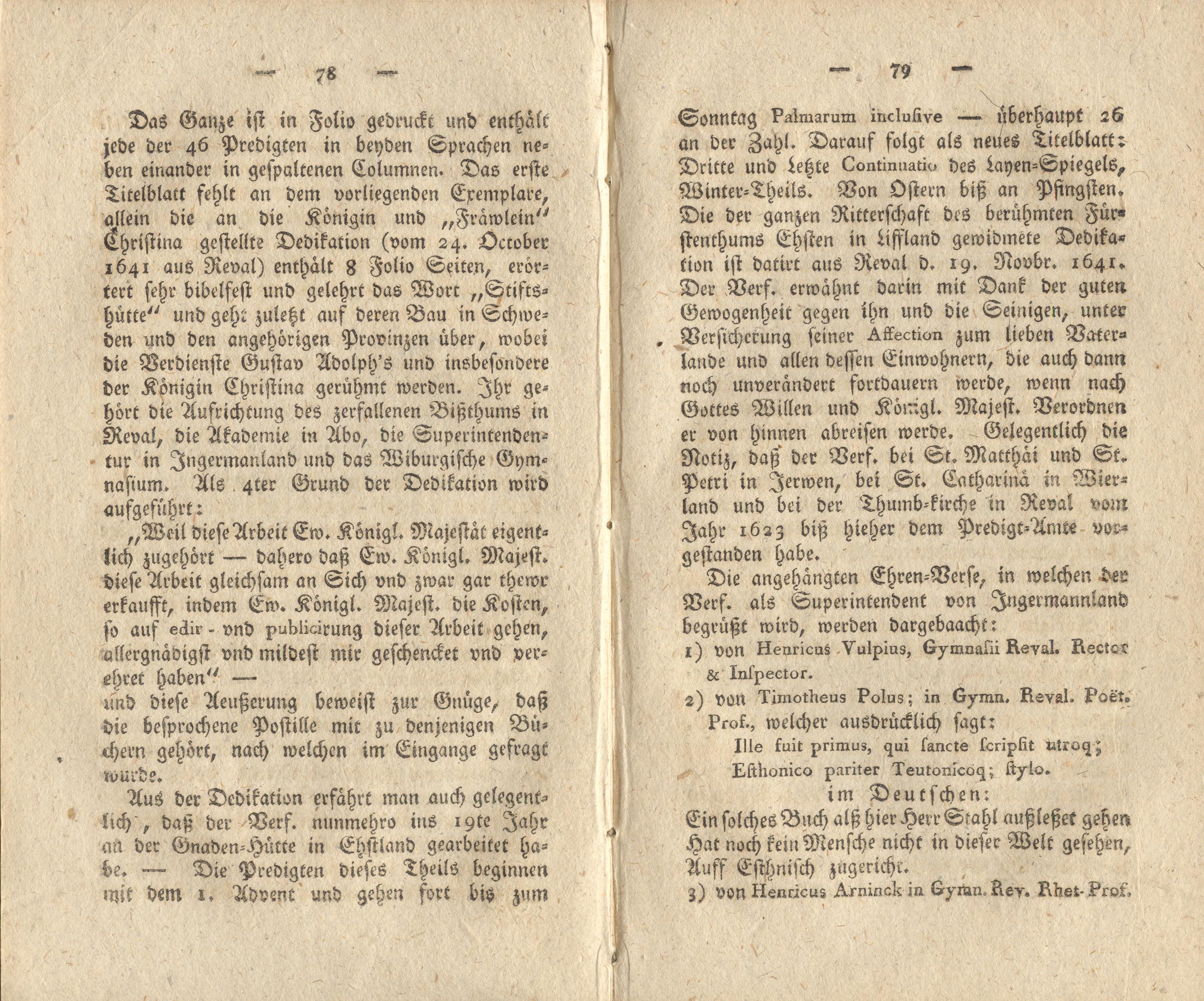 Beiträge [12] (1818) | 40. (78-79) Haupttext