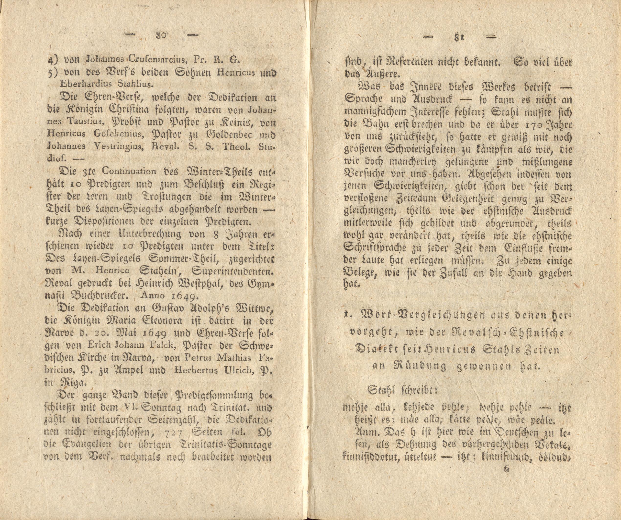Beiträge [12] (1818) | 41. (80-81) Haupttext