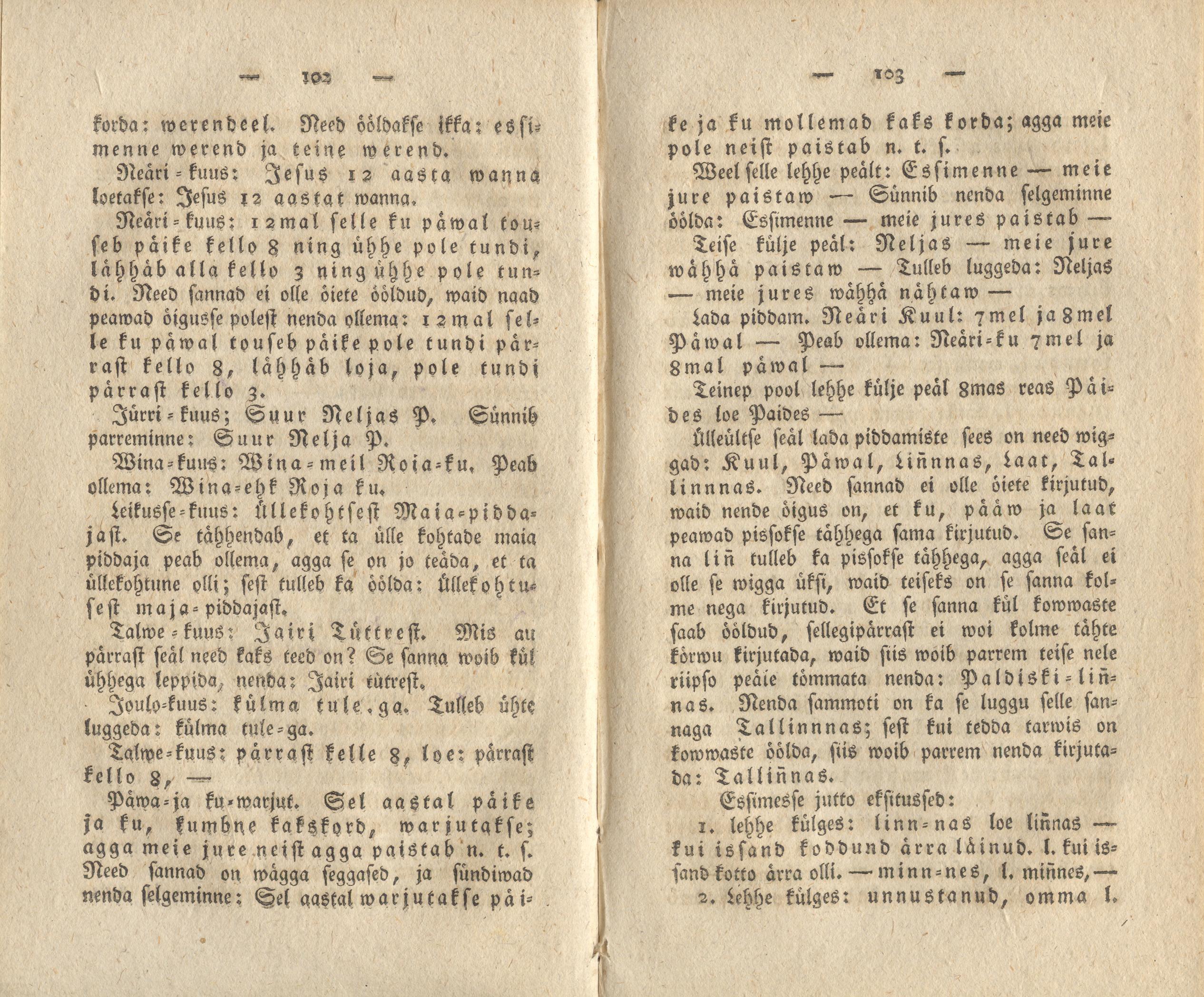 Beiträge [12] (1818) | 52. (102-103) Haupttext