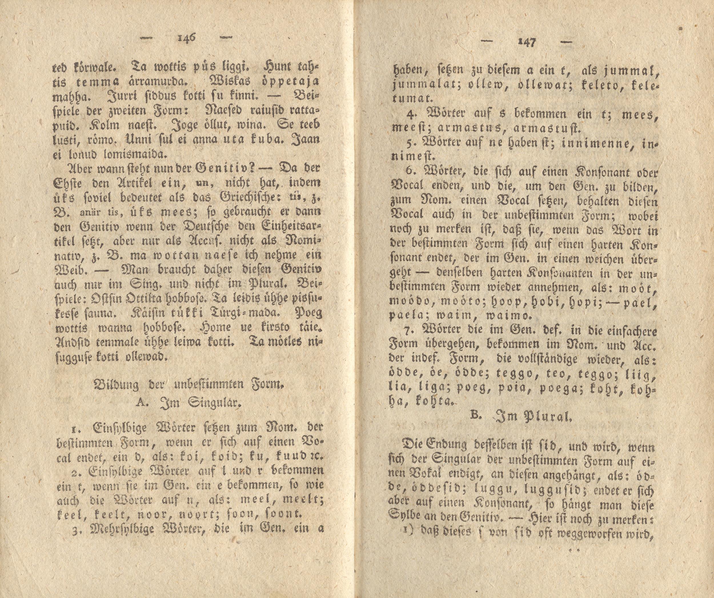 Beiträge [12] (1818) | 74. (146-147) Main body of text