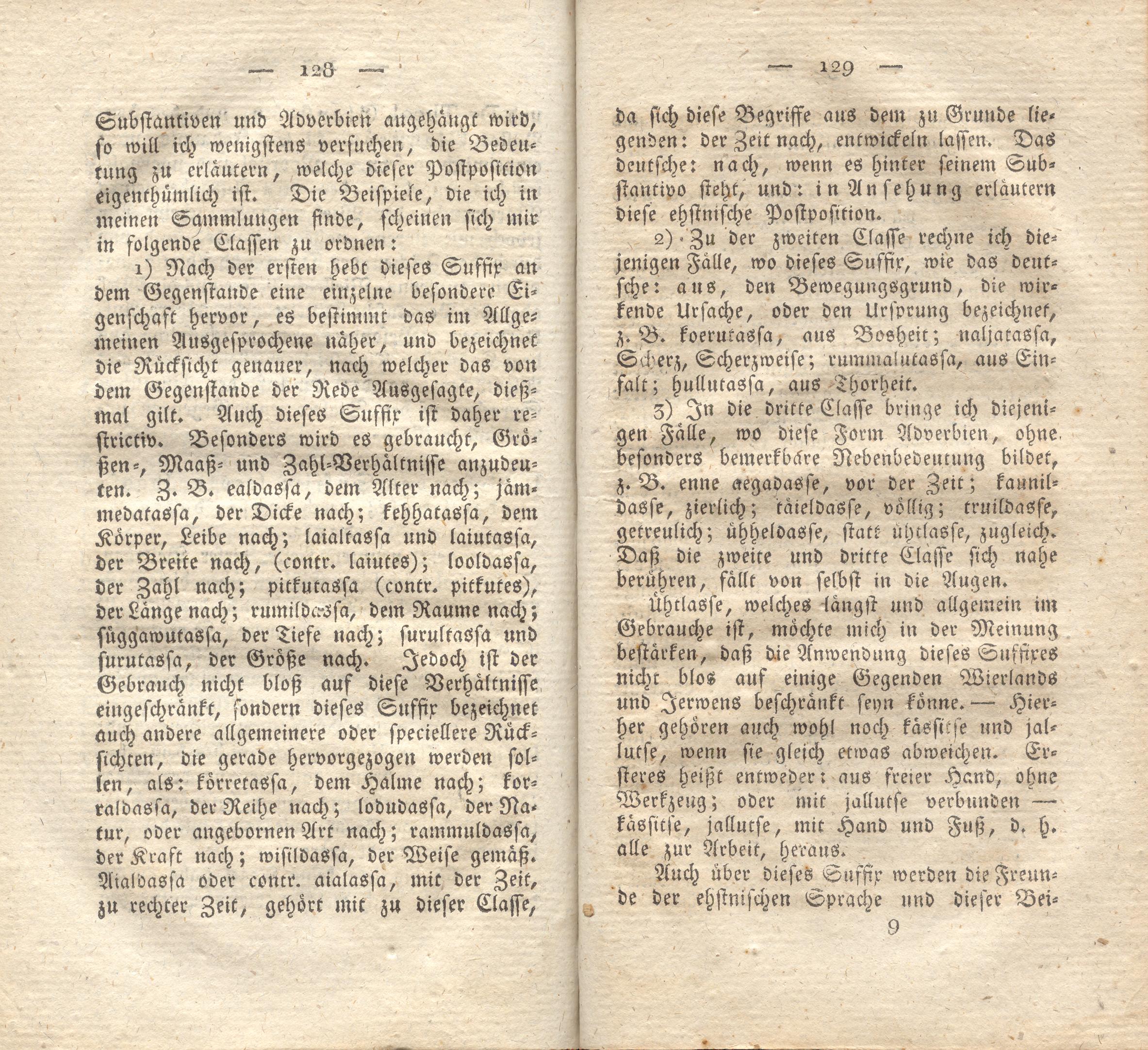 Beiträge [13] (1821) | 72. (128-129) Main body of text