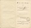 Beiträge (1813 – 1832) | 1236. Titelblatt