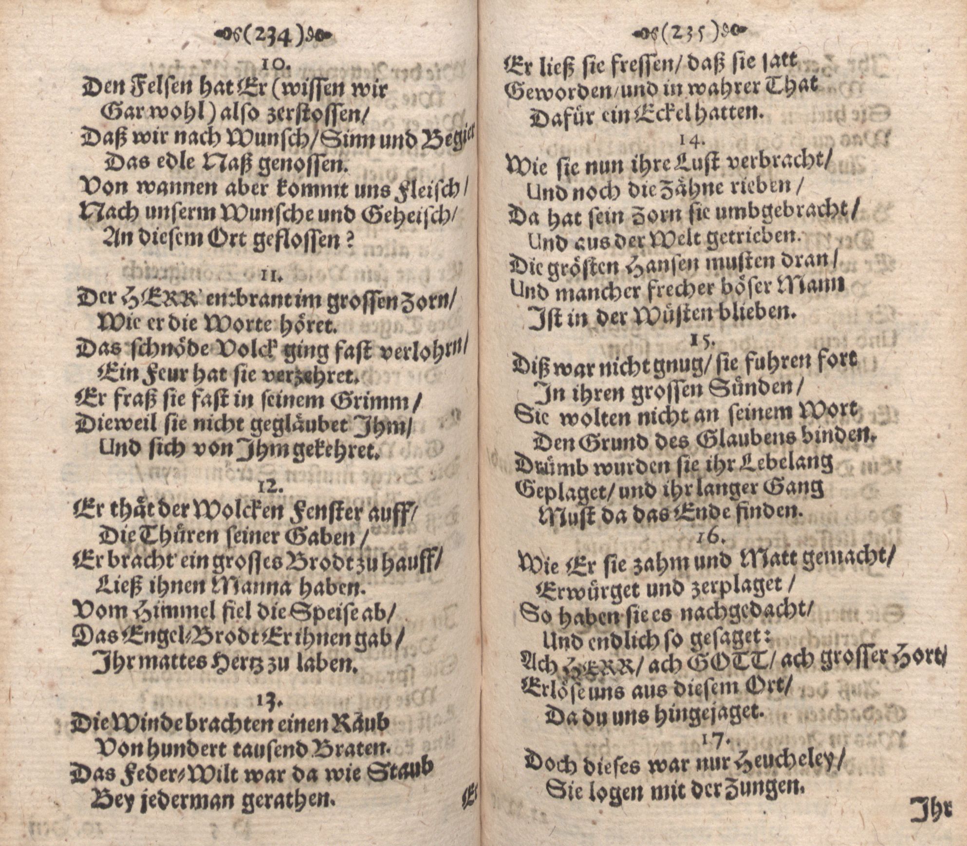 Der Verfolgete, Errettete und Lobsingende David (1686) | 118. (234-235) Põhitekst
