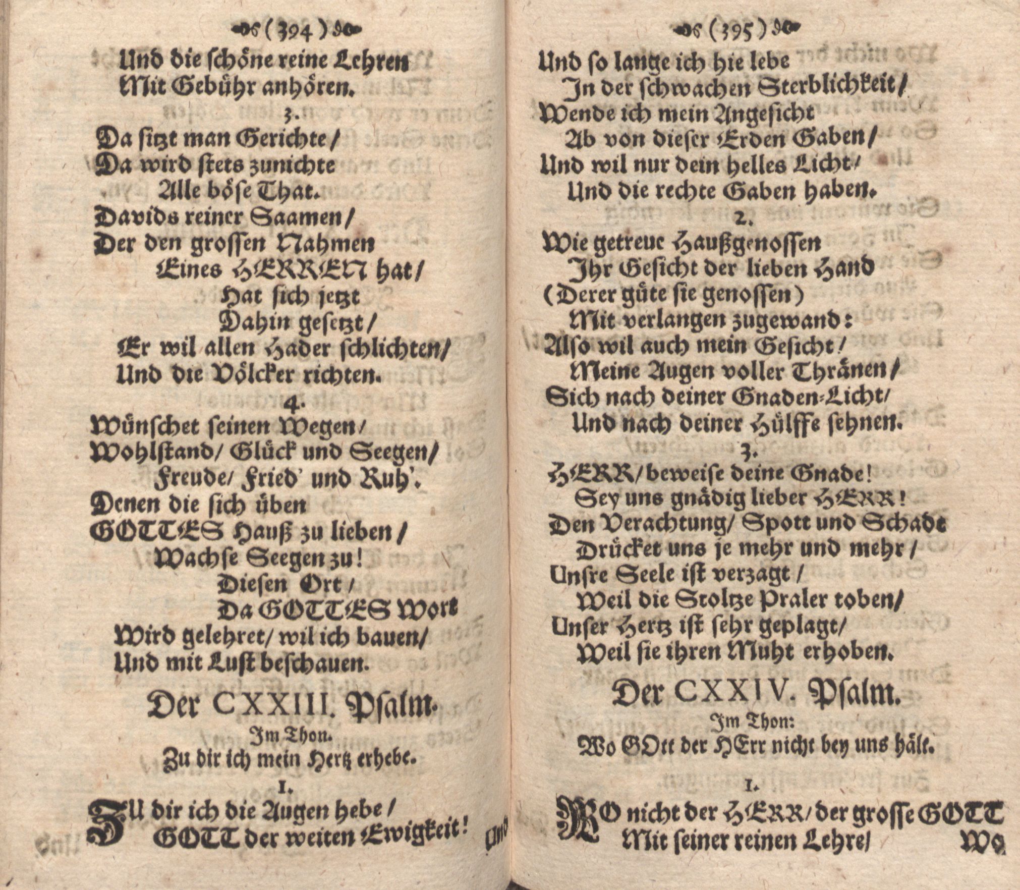 Der 123. Psalm (1686) | 1. (394-395) Haupttext