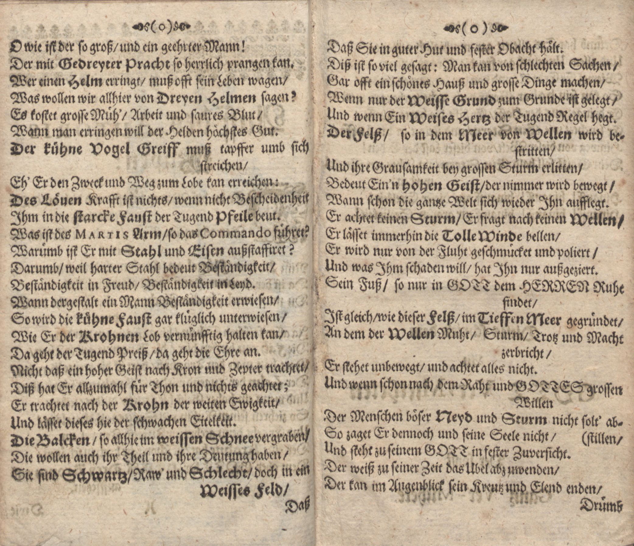 Der Verfolgete, Errettete und Lobsingende David (1686) | 231. Послесловие
