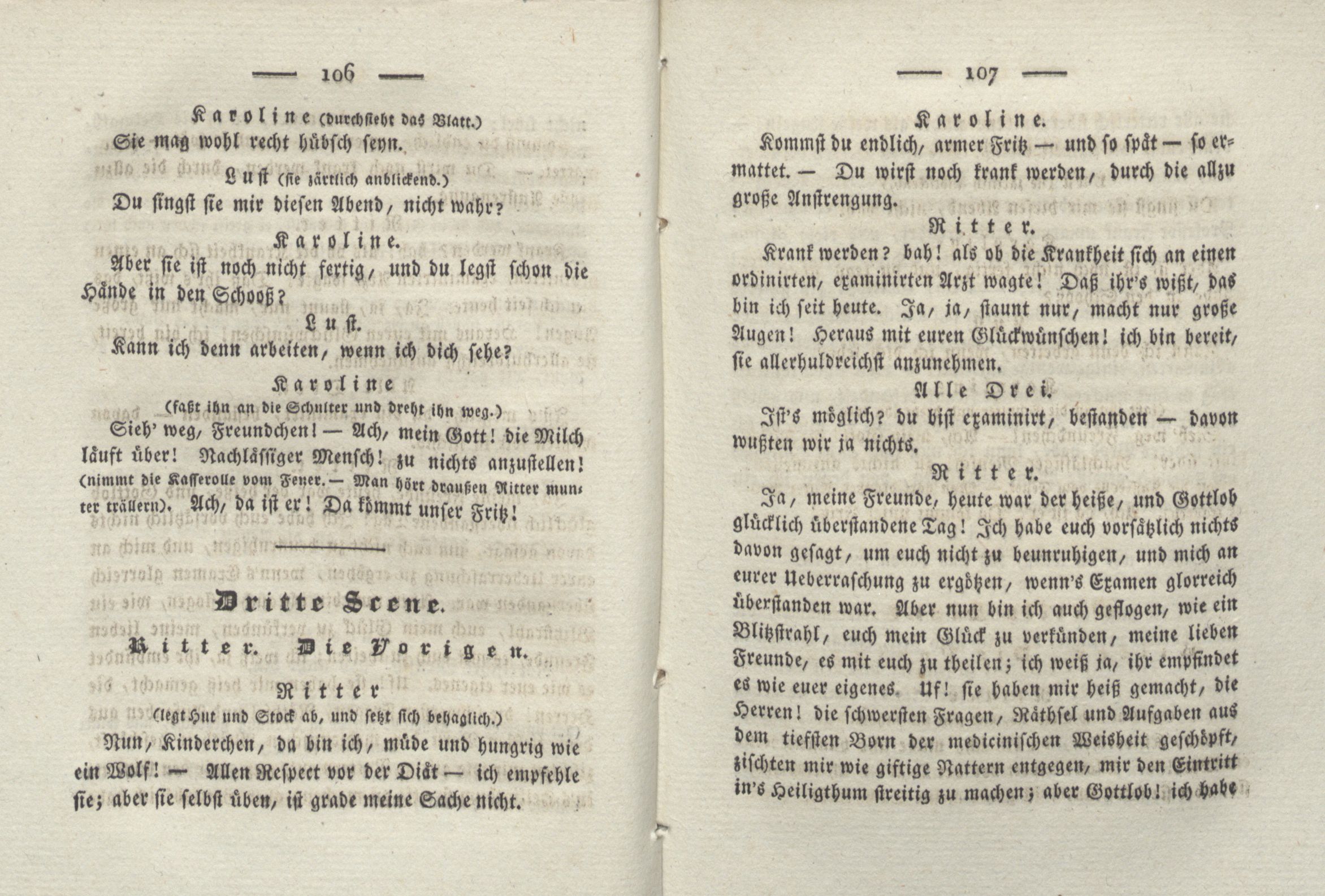 Caritas [1] (1825) | 58. (106-107) Haupttext