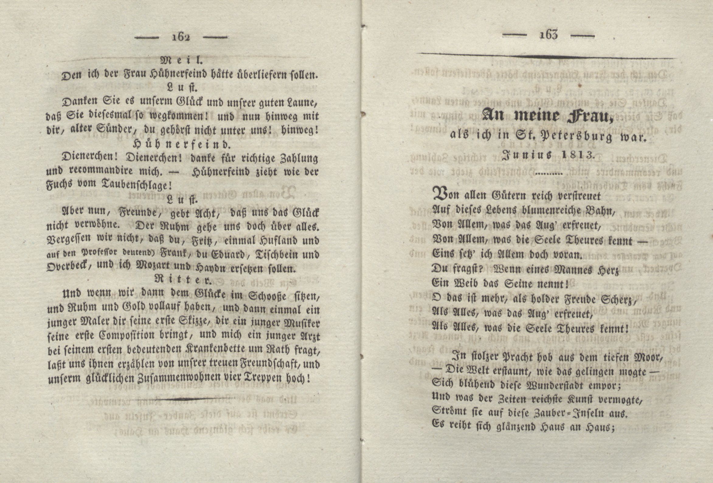 Vier Treppen hoch (1825) | 36. (162-163) Основной текст
