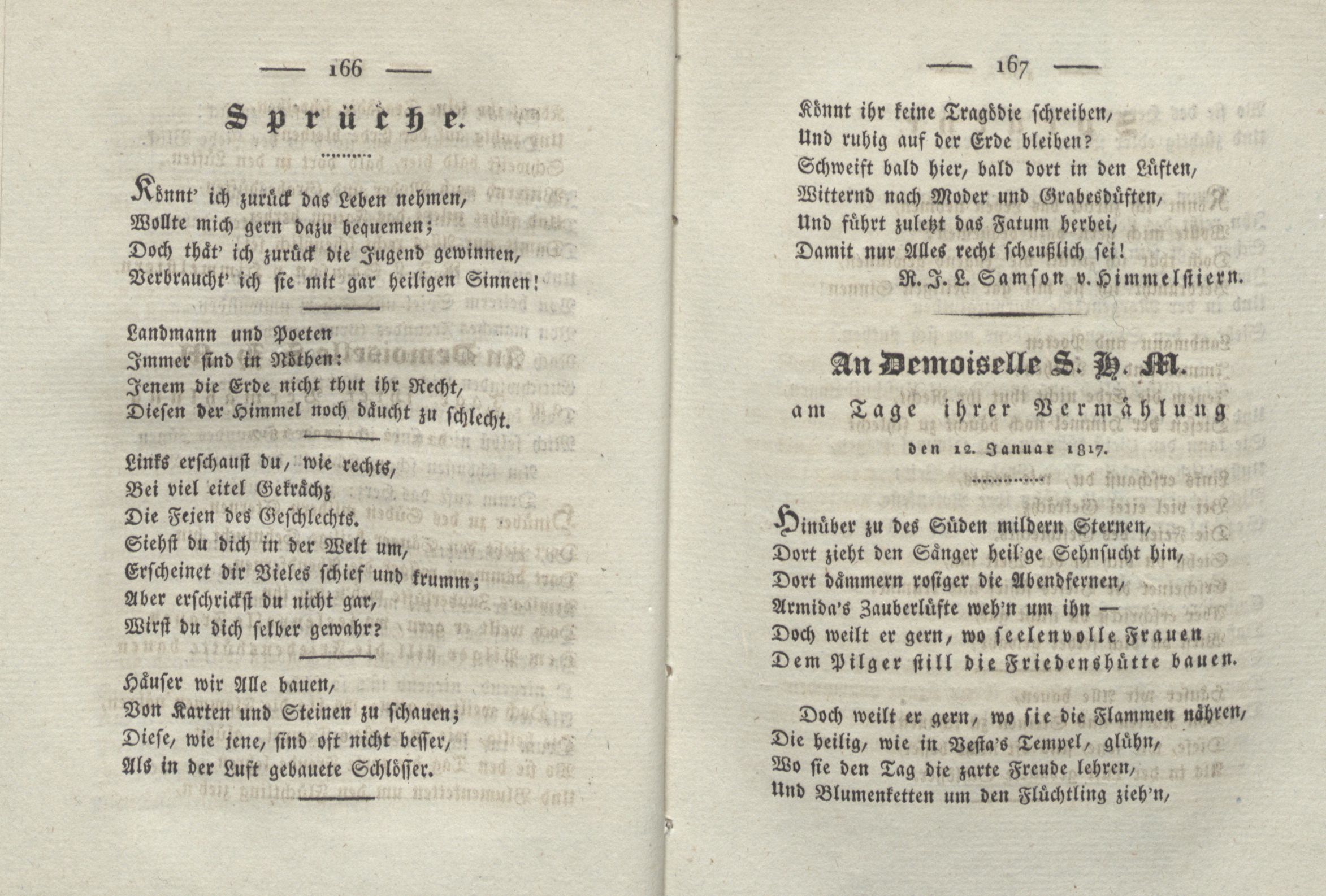 Caritas [1] (1825) | 88. (166-167) Haupttext