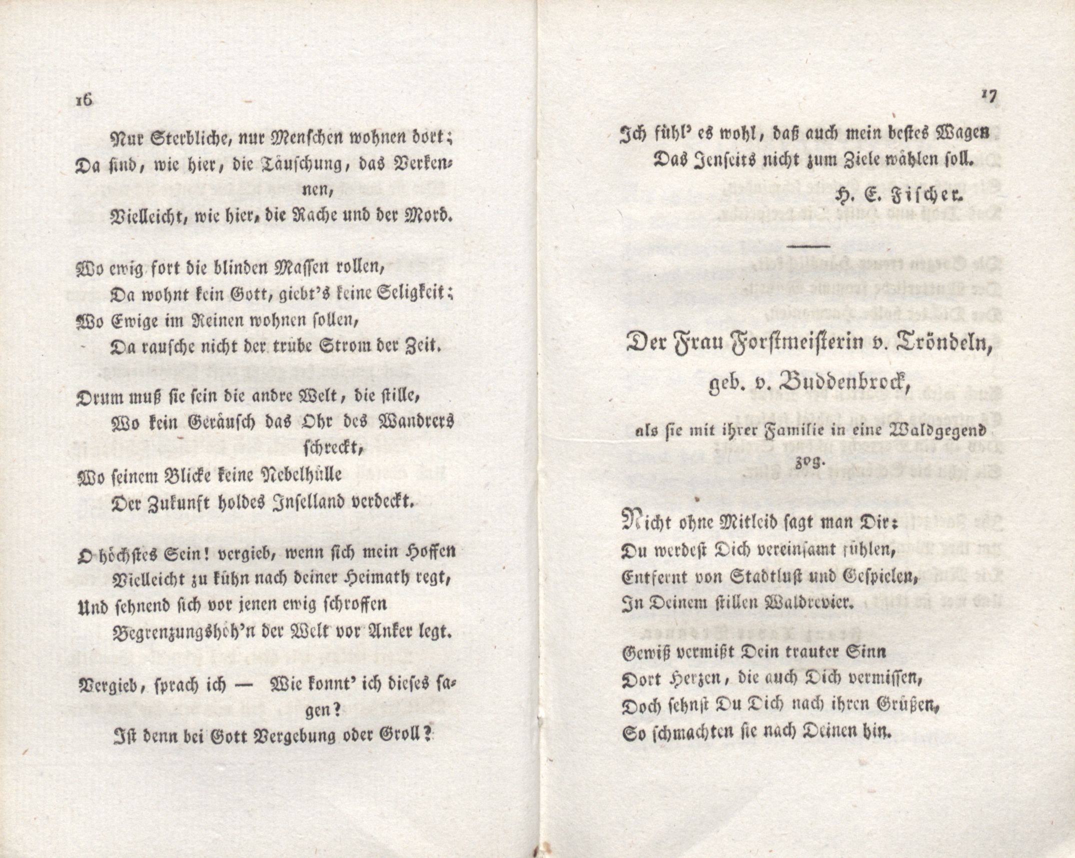 Livona's Blumenkranz (1818) | 26. (16-17) Põhitekst