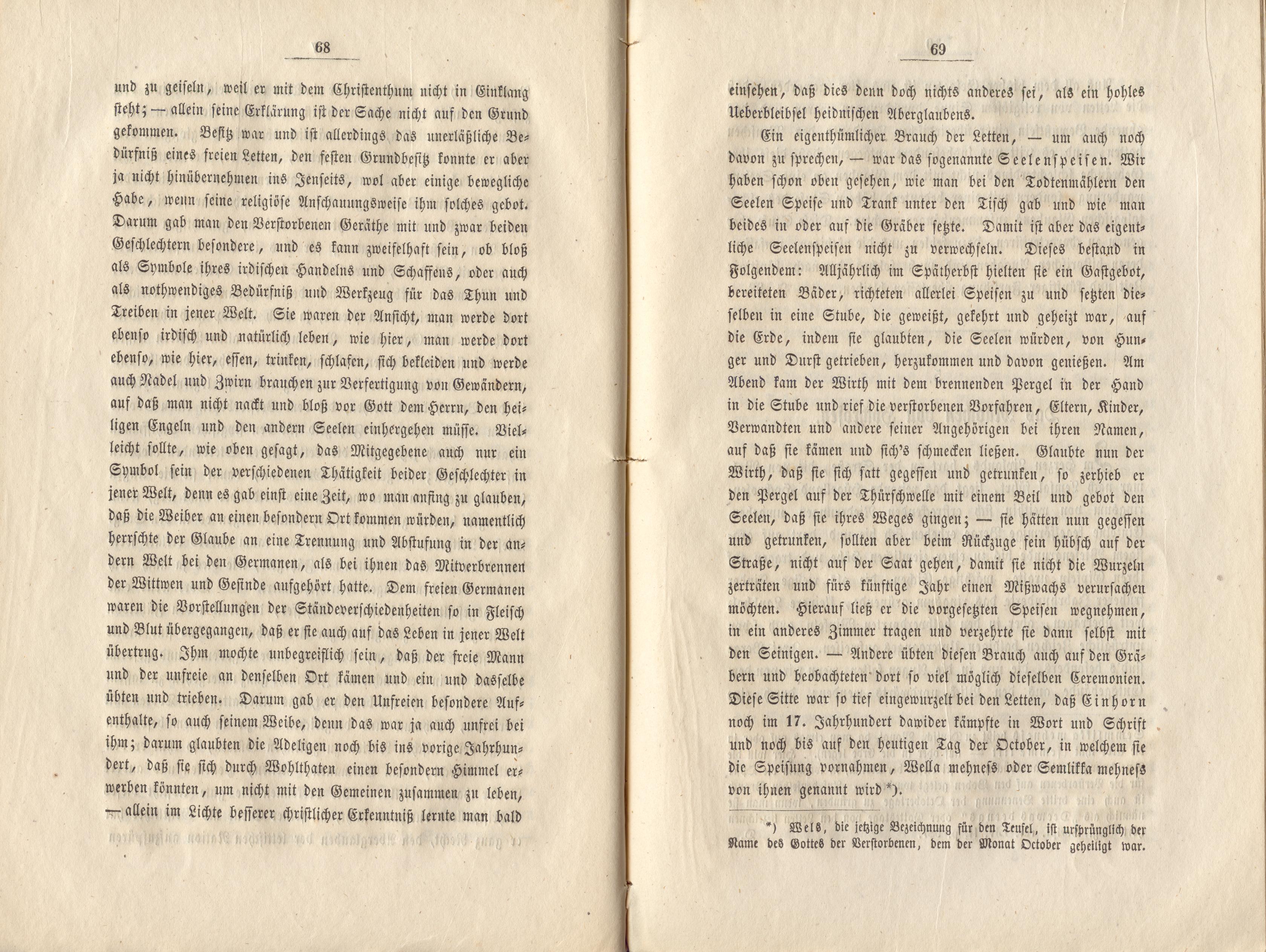 Felliner Blätter (1859) | 35. (68-69) Основной текст