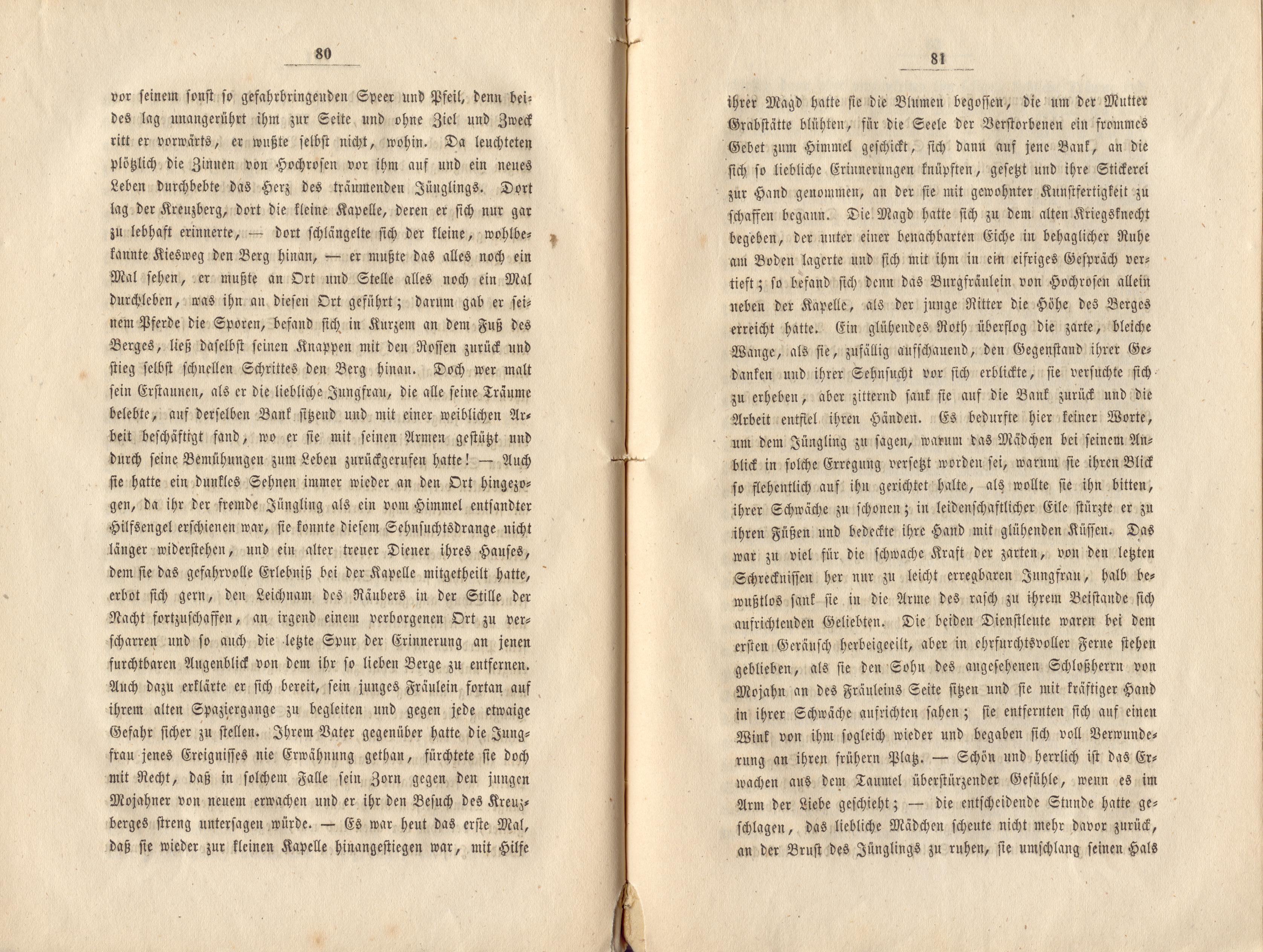 Felliner Blätter (1859) | 41. (80-81) Main body of text