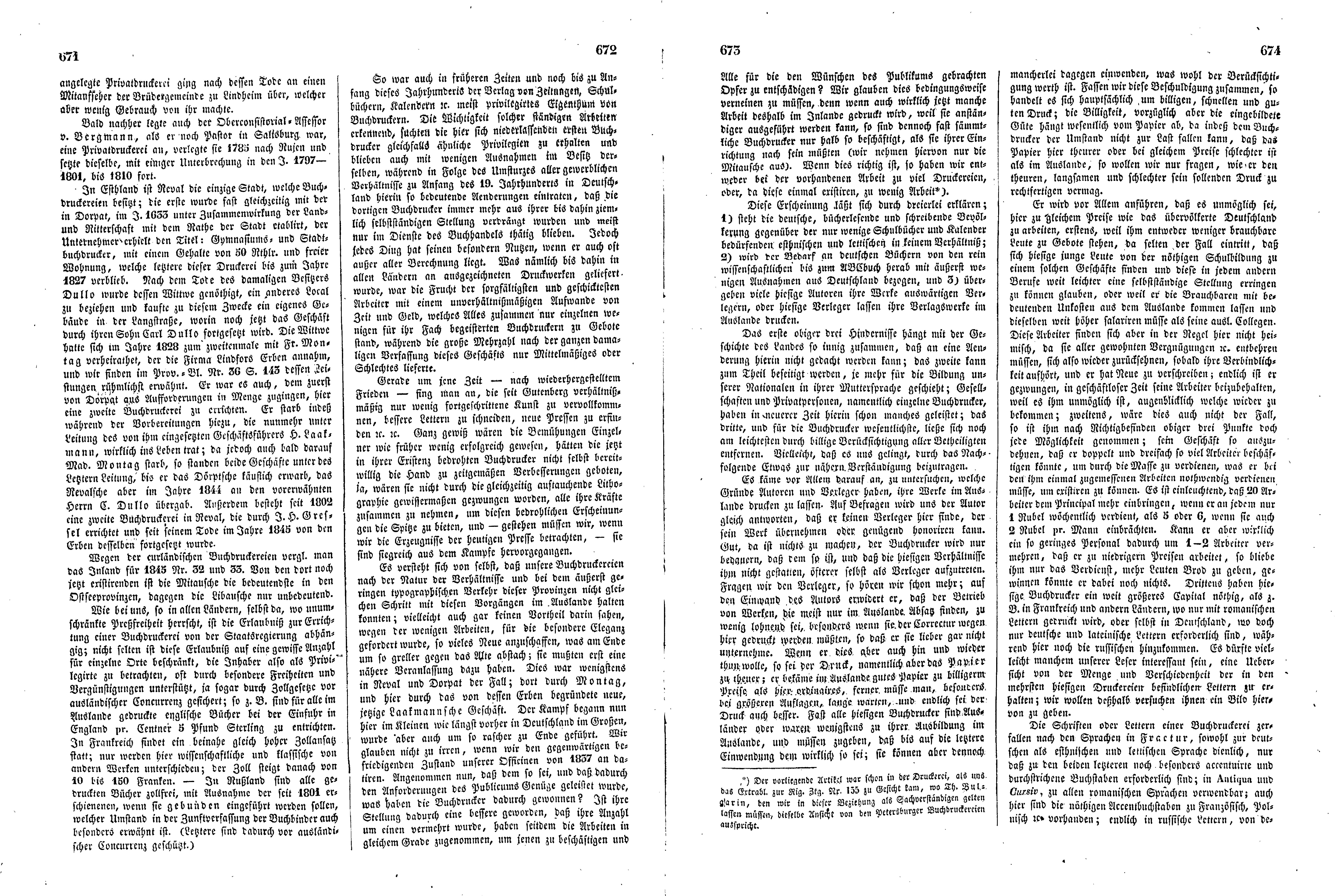Das Inland [11] (1846) | 173. (671-674) Основной текст