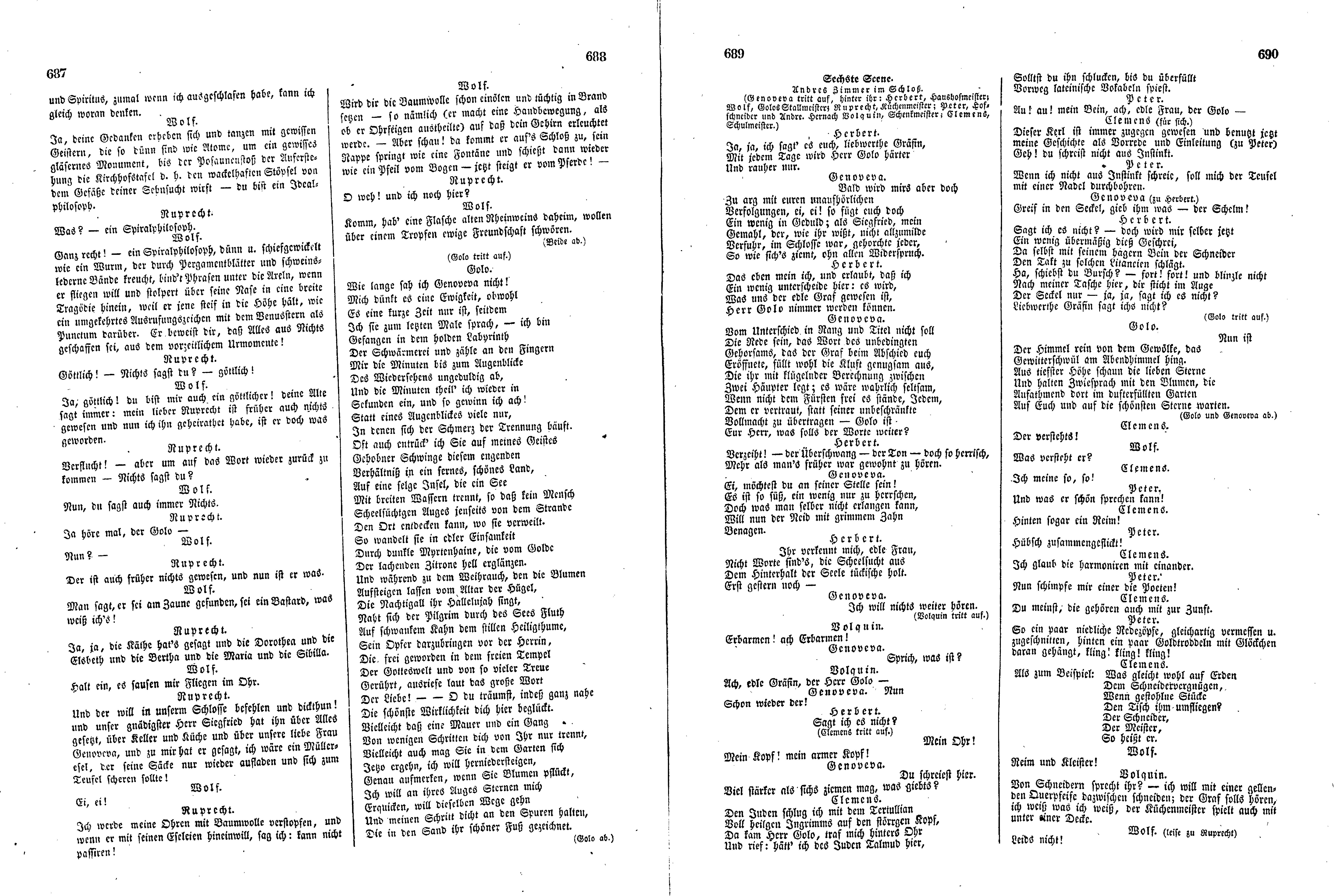 Das Inland [11] (1846) | 177. (687-690) Main body of text
