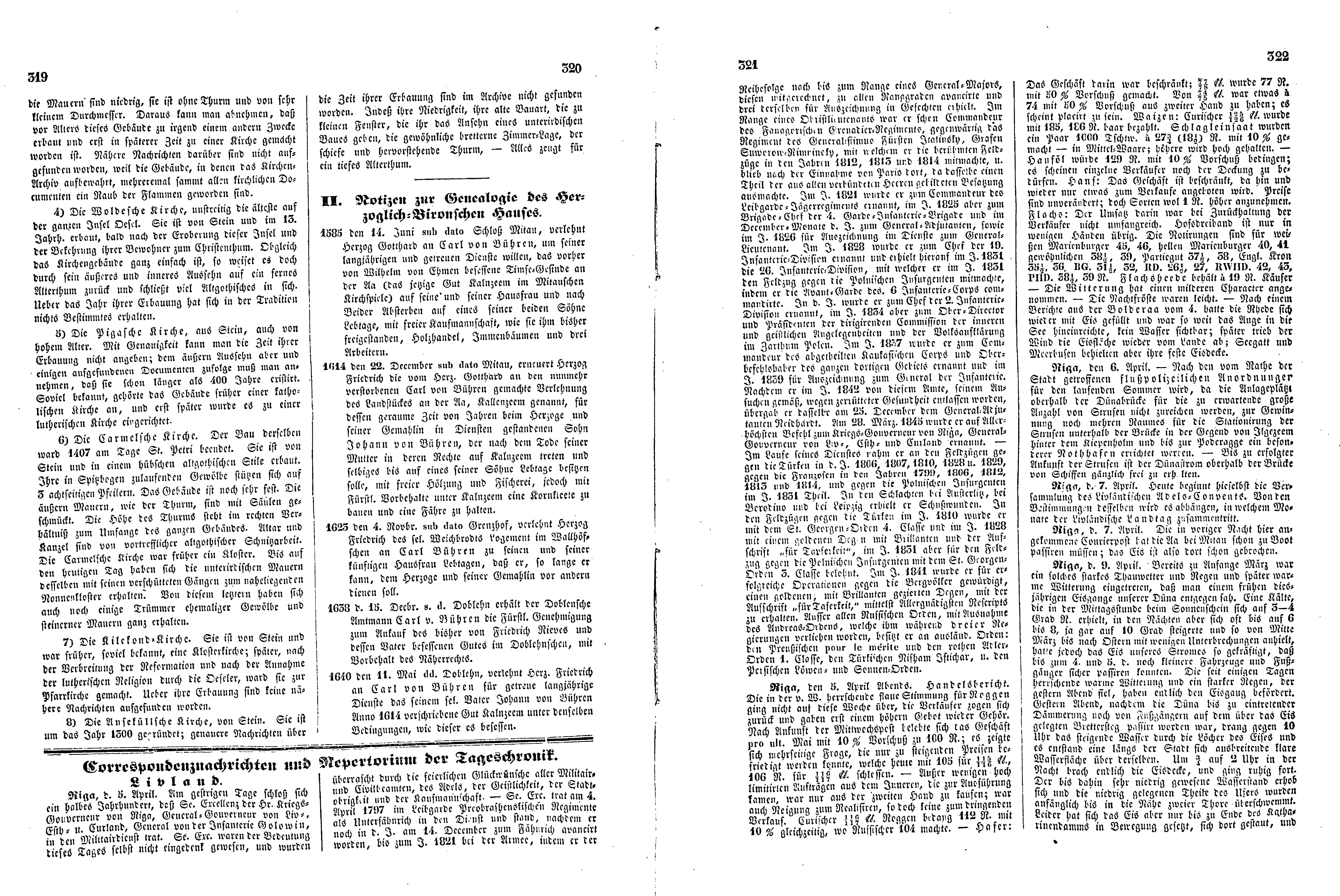 Das Inland [12] (1847) | 85. (319-322) Main body of text