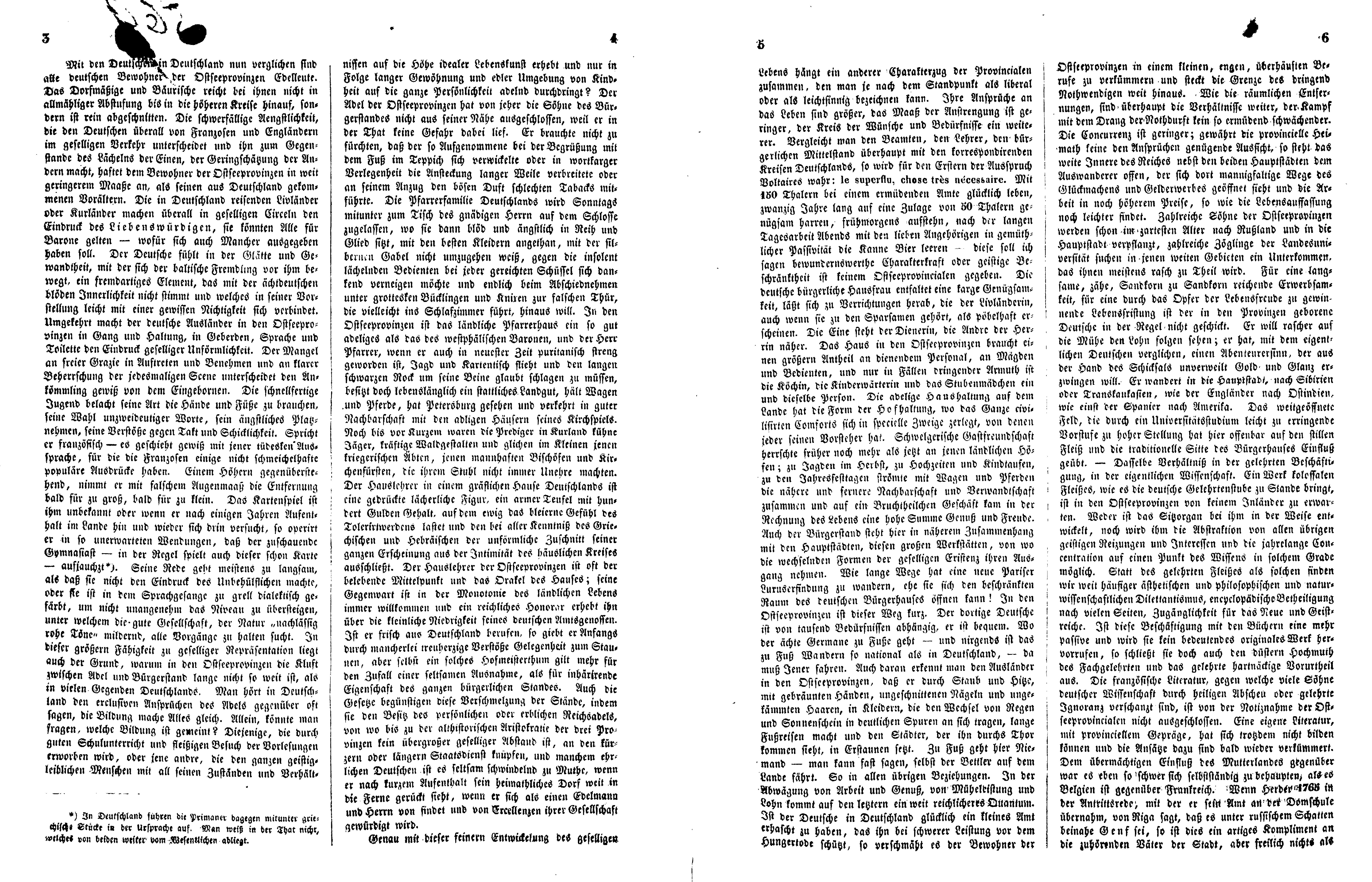 Ueber den Charakter der Liv-, Esth- und Kurländer (1848) | 2. (3-6) Основной текст