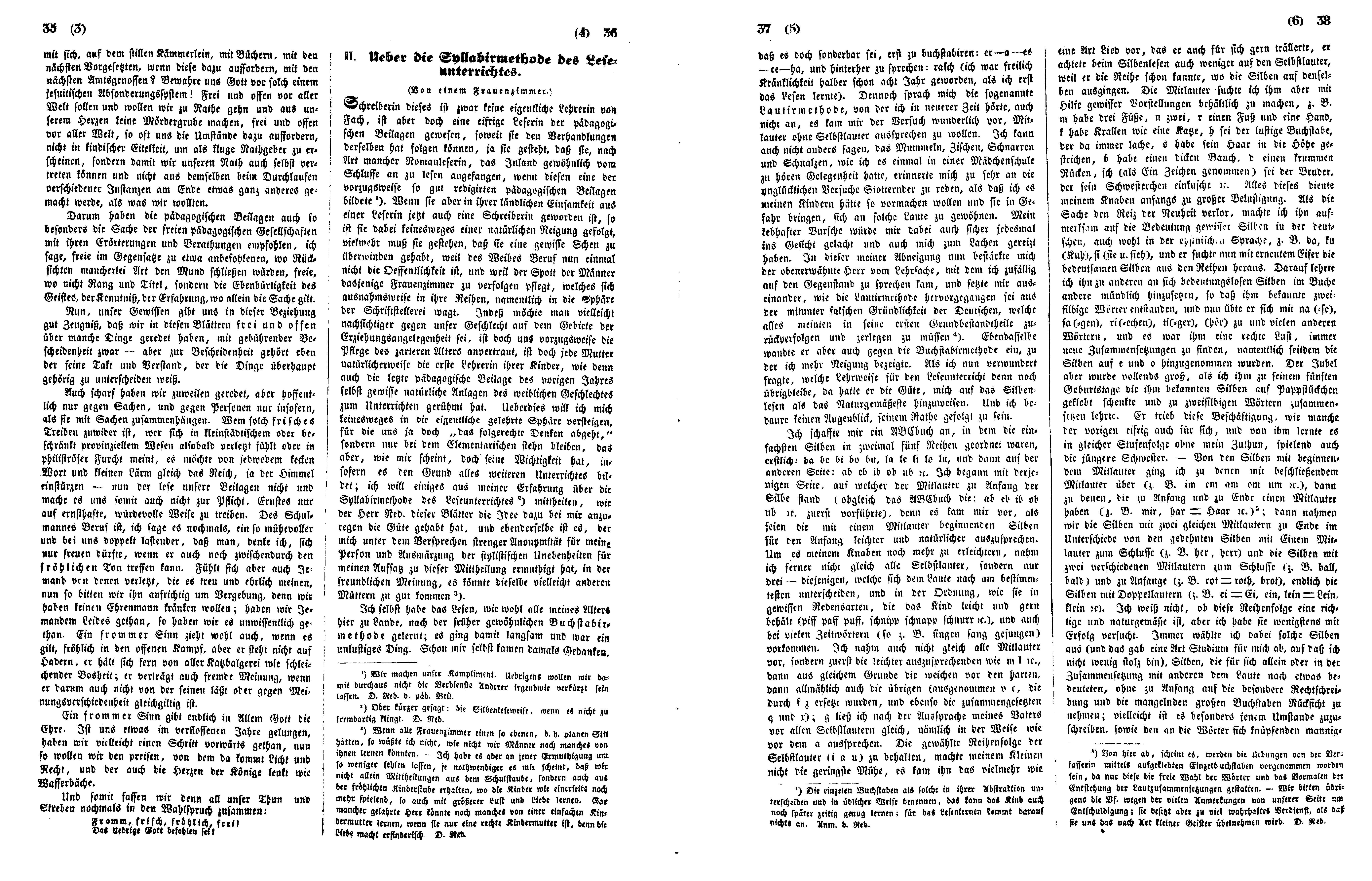 Das Inland [13] (1848) | 14. (35-38) Основной текст