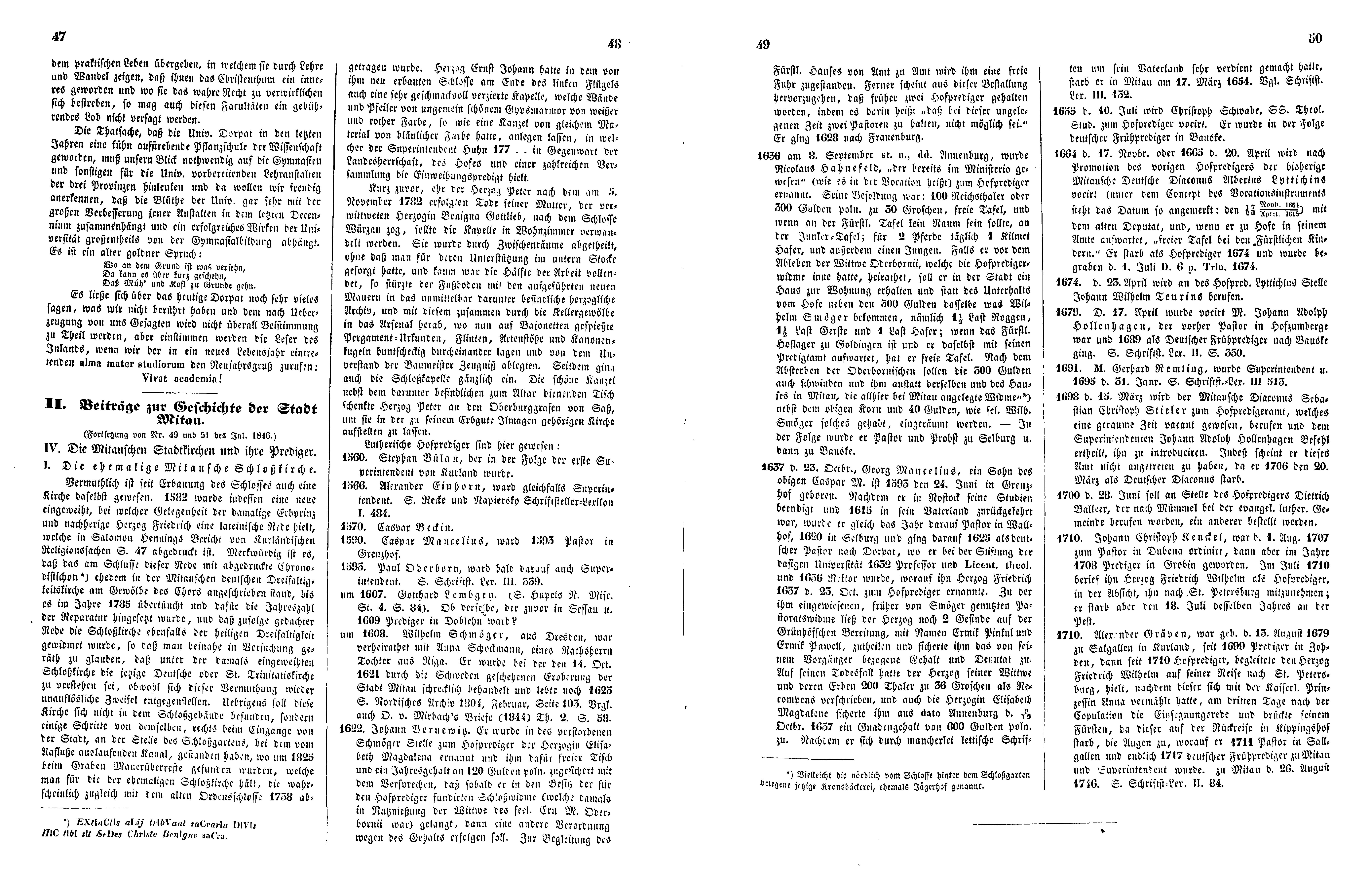 Das Inland [13] (1848) | 17. (47-50) Основной текст