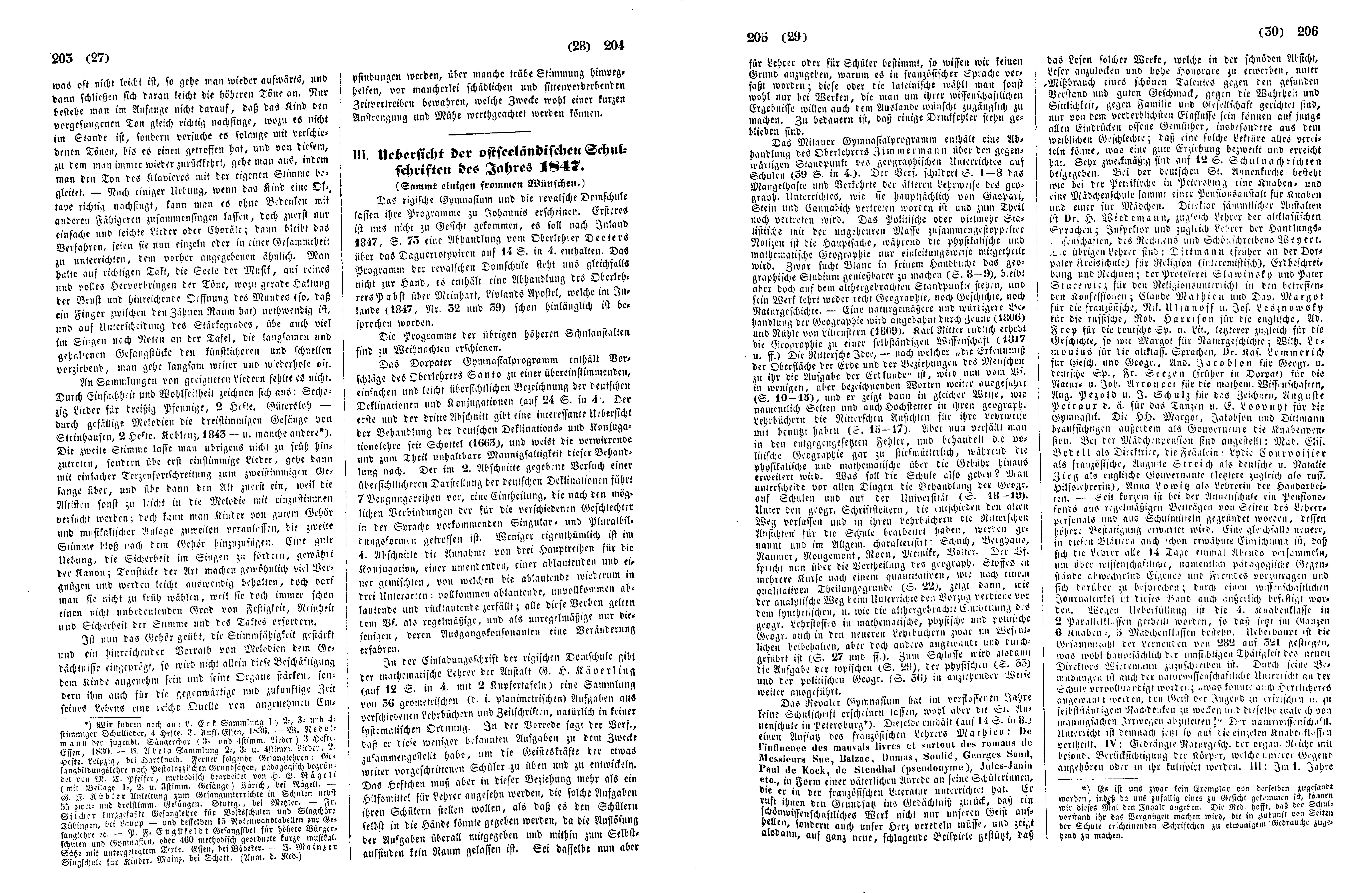 Das Inland [13] (1848) | 56. (203-206) Основной текст