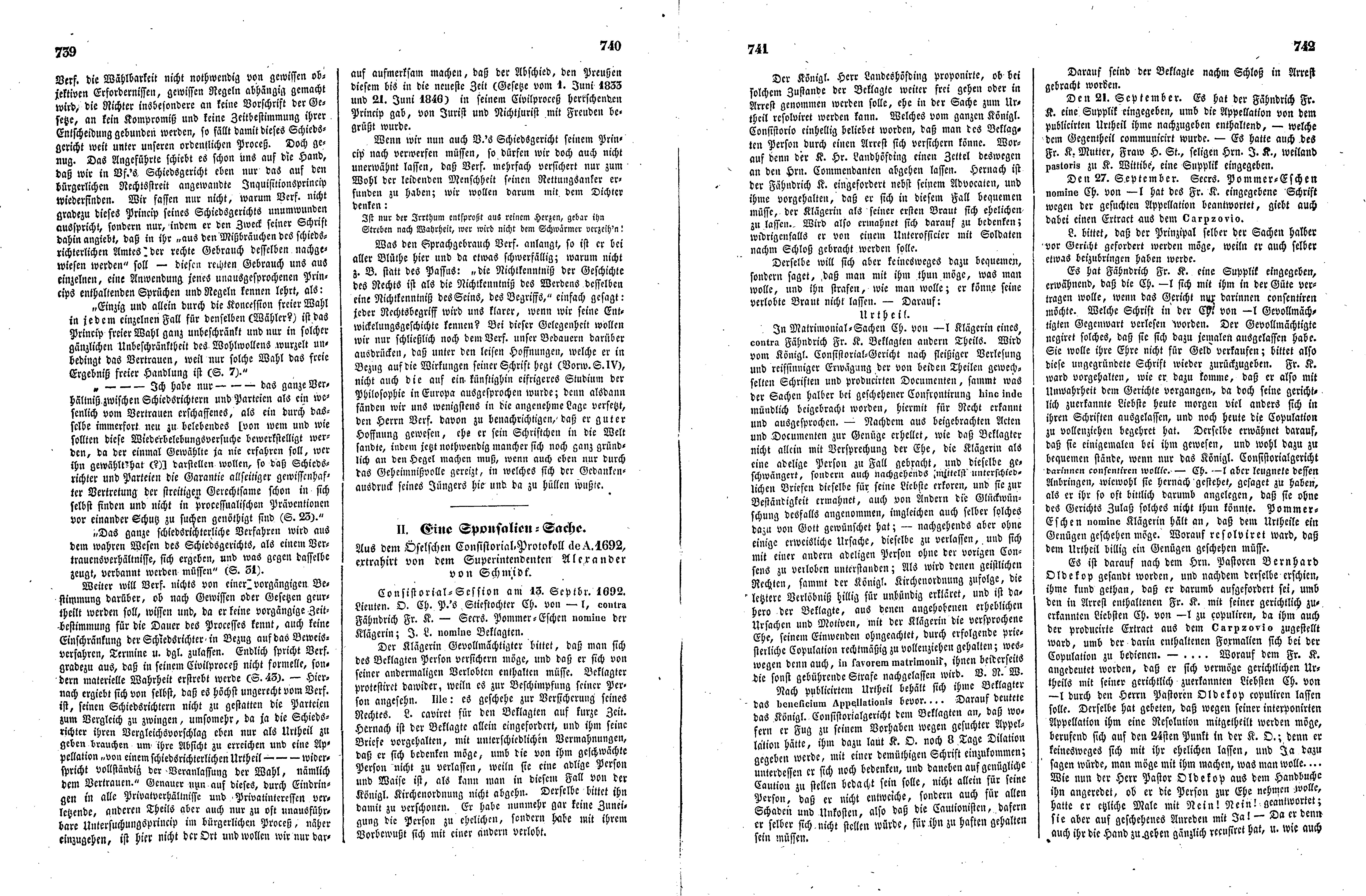 Das Inland [14] (1849) | 190. (739-742) Haupttext