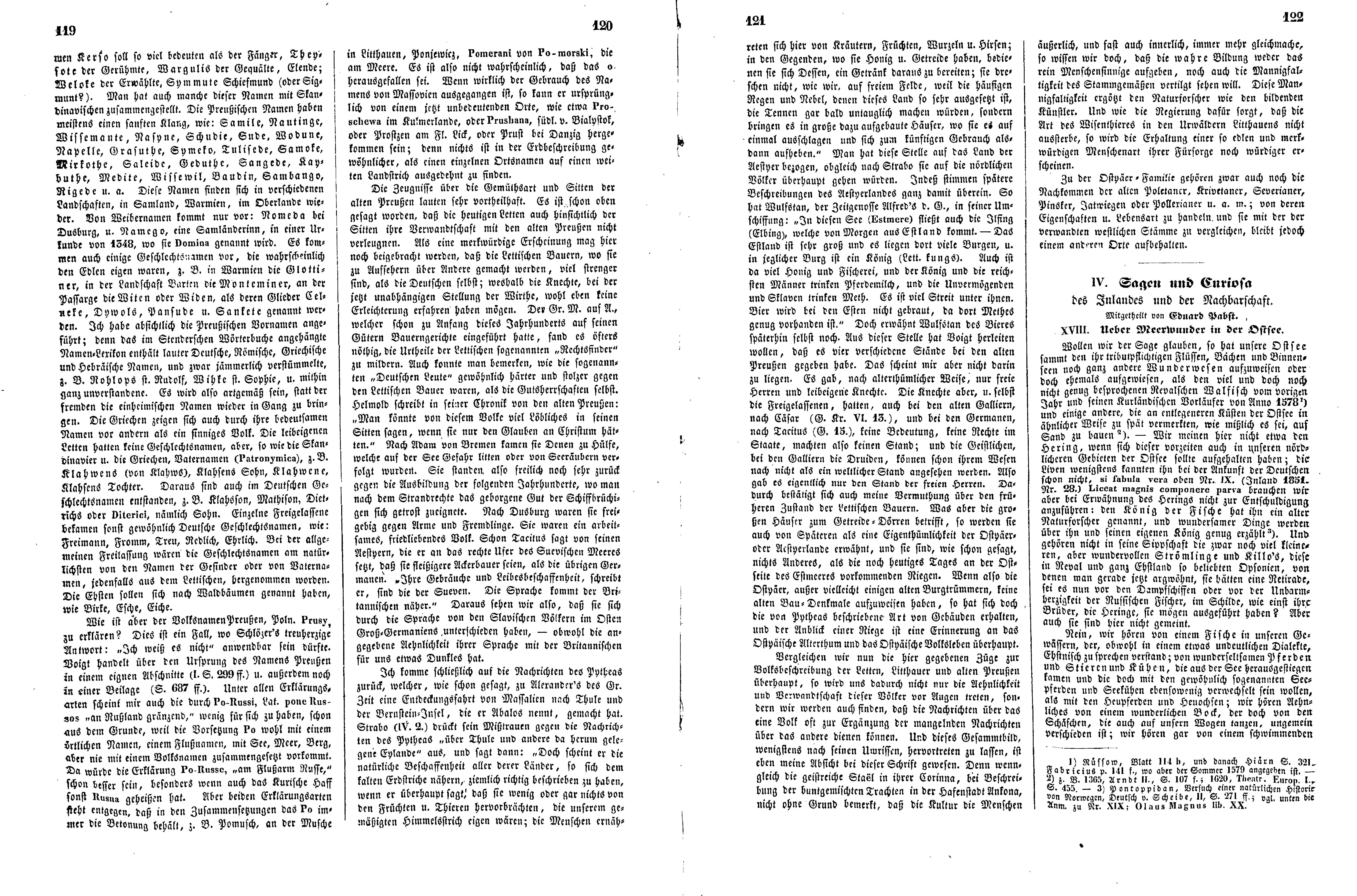 Das Inland [17] (1852) | 34. (119-122) Põhitekst