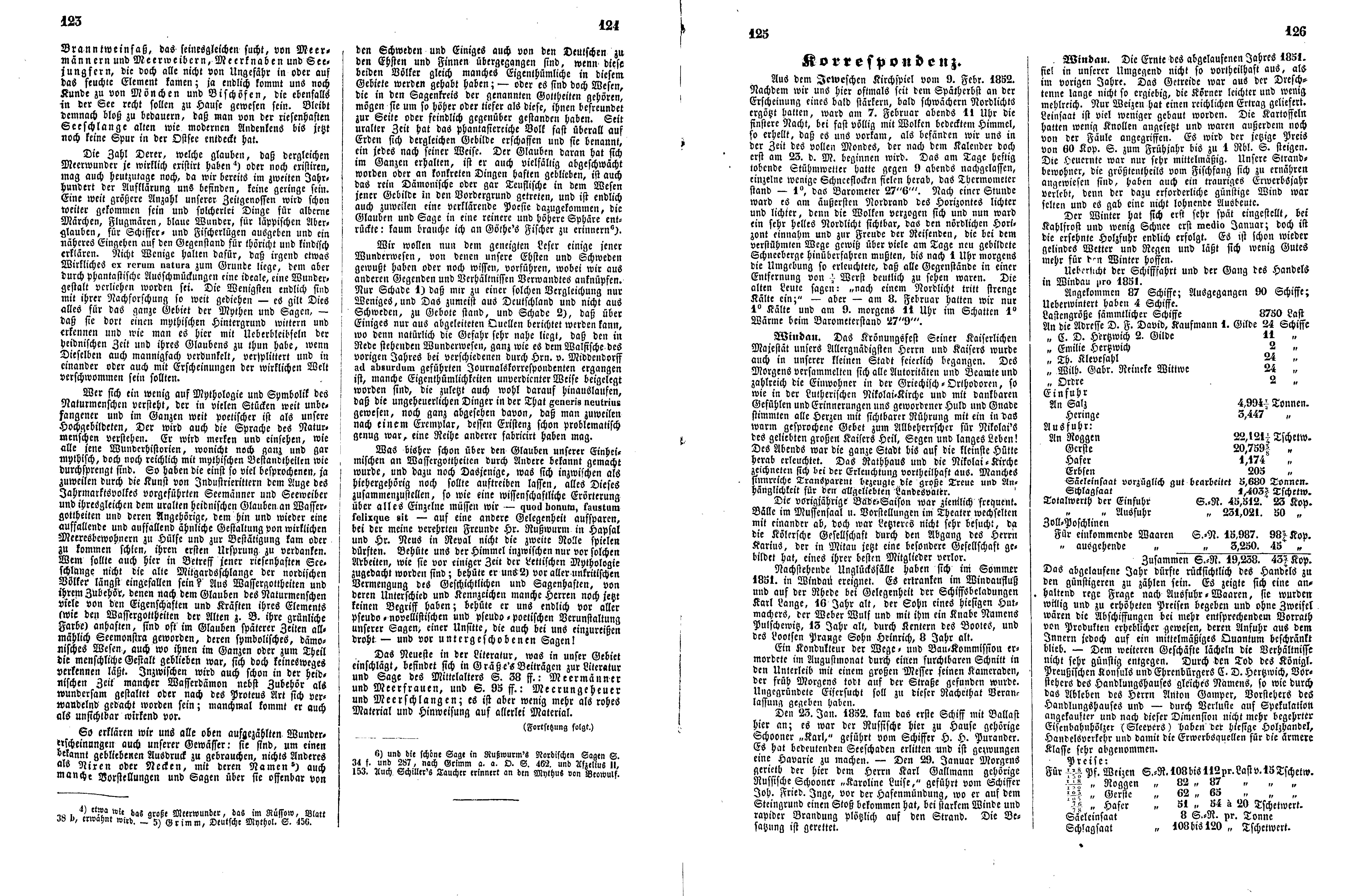 Das Inland [17] (1852) | 35. (123-126) Main body of text