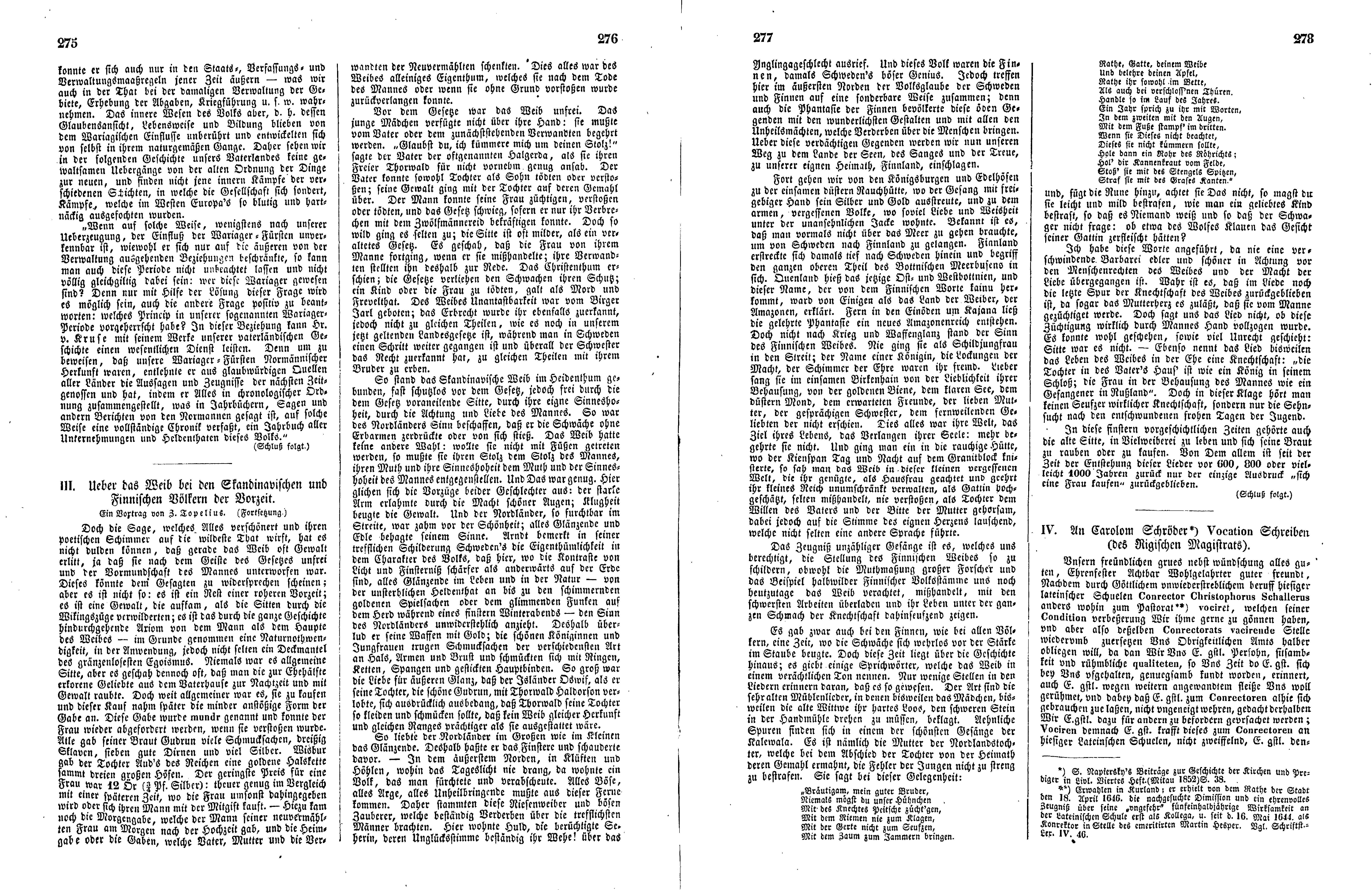 Das Inland [17] (1852) | 73. (275-278) Основной текст