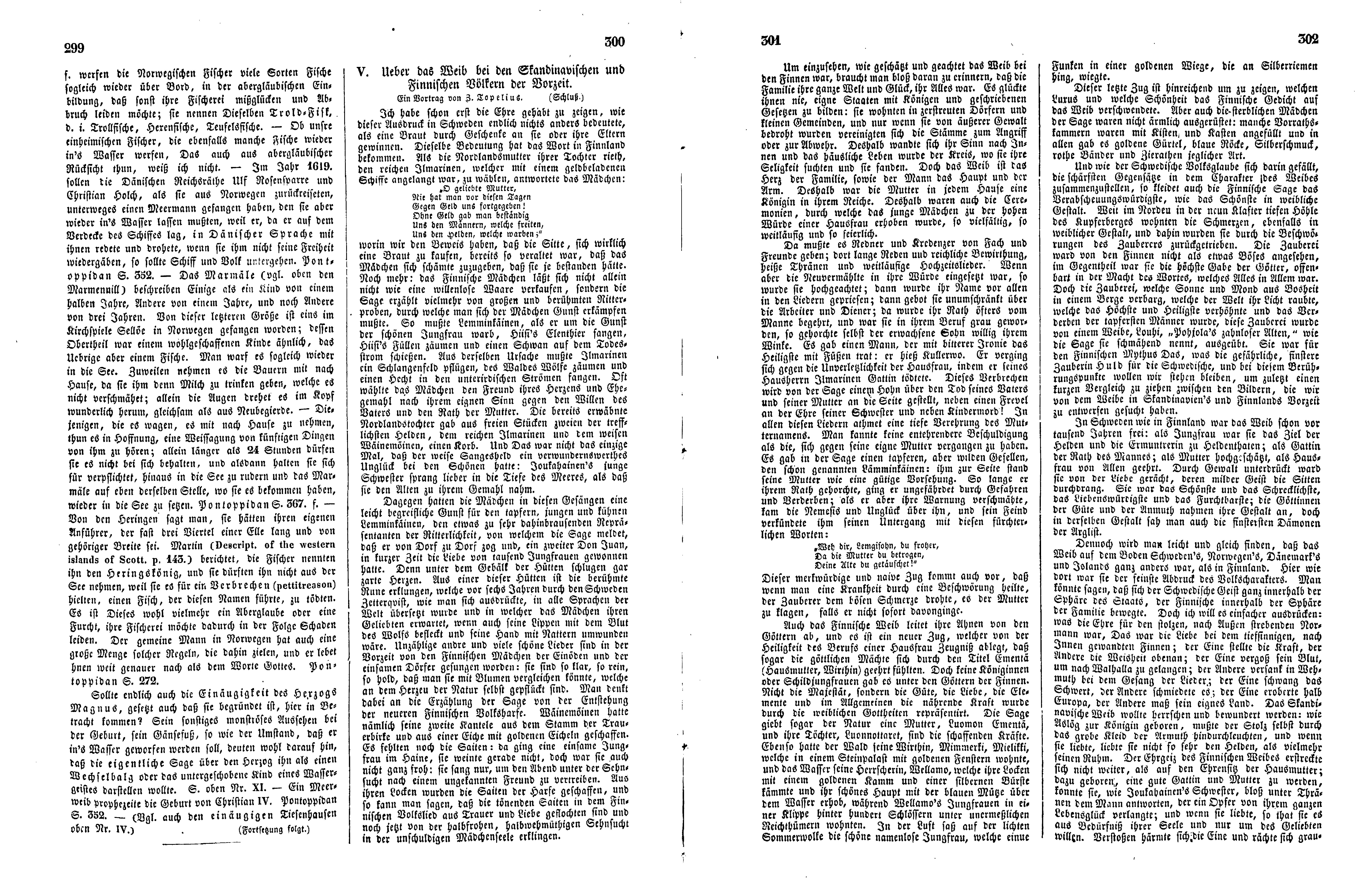 Das Inland [17] (1852) | 79. (299-302) Main body of text