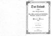 Das Inland [17] (1852) | 1. Title page