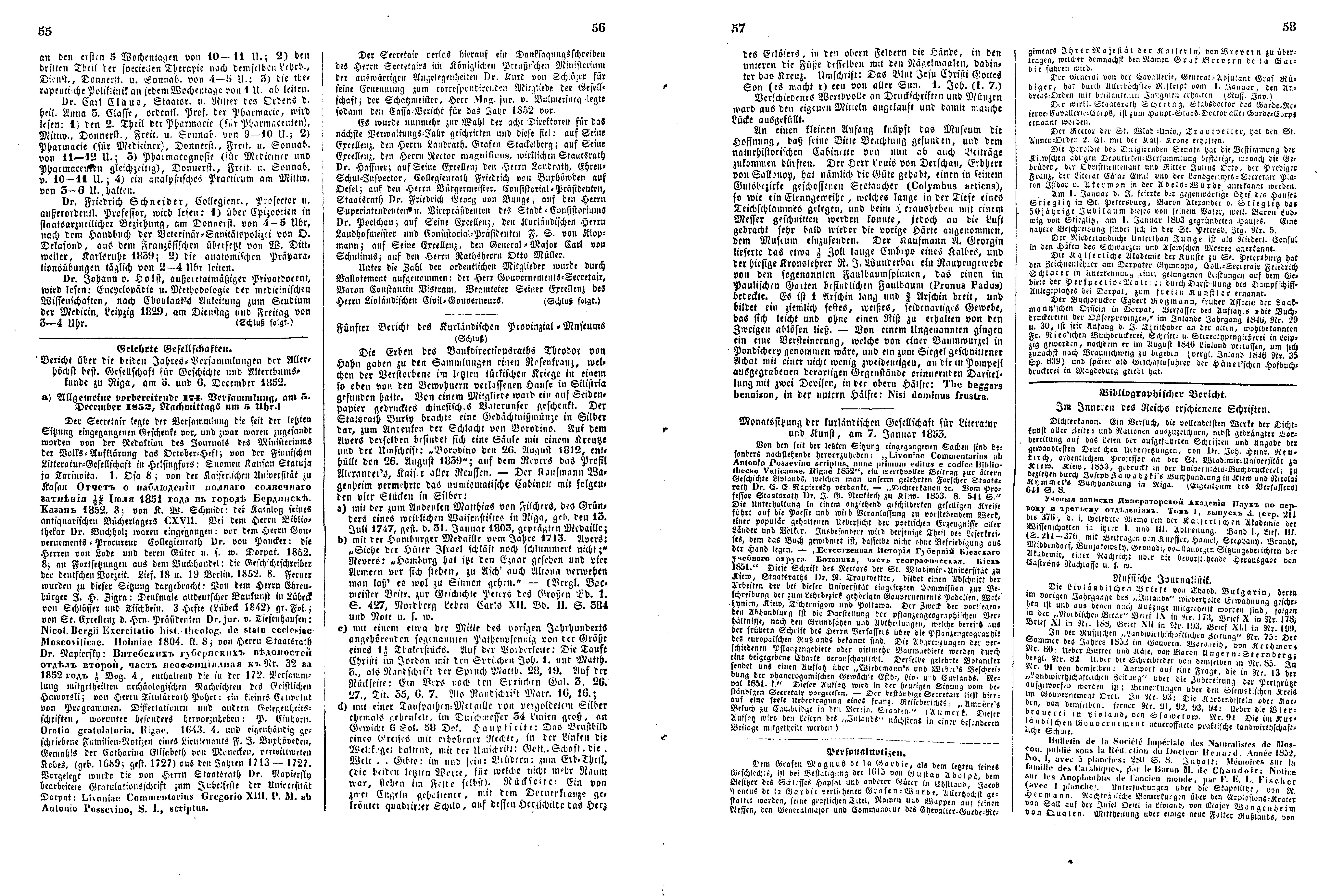 Das Inland [18] (1853) | 24. (55-58) Main body of text
