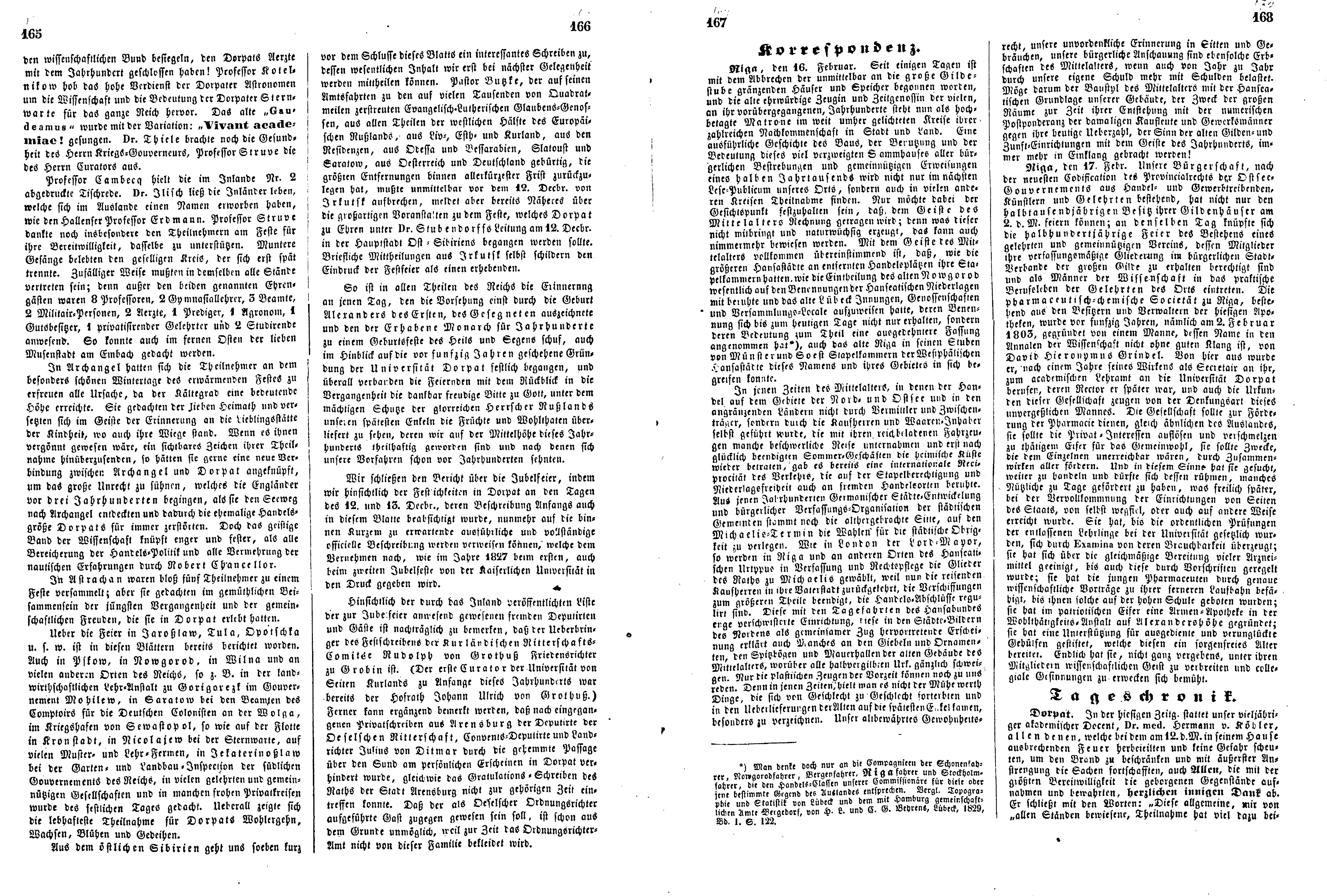 Das Inland [18] (1853) | 52. (167-170) Põhitekst