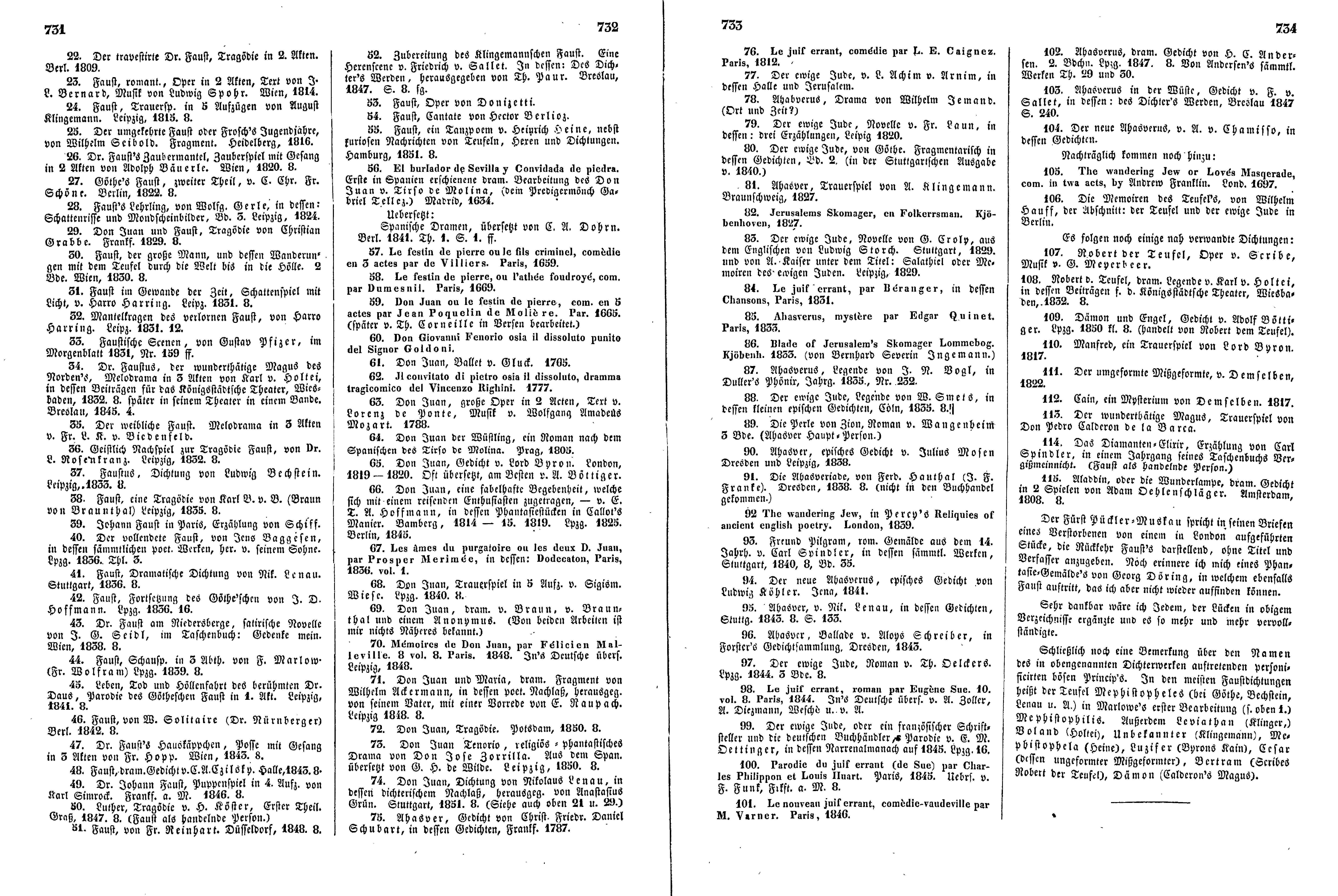 Das Inland [18] (1853) | 193. (731-734) Main body of text