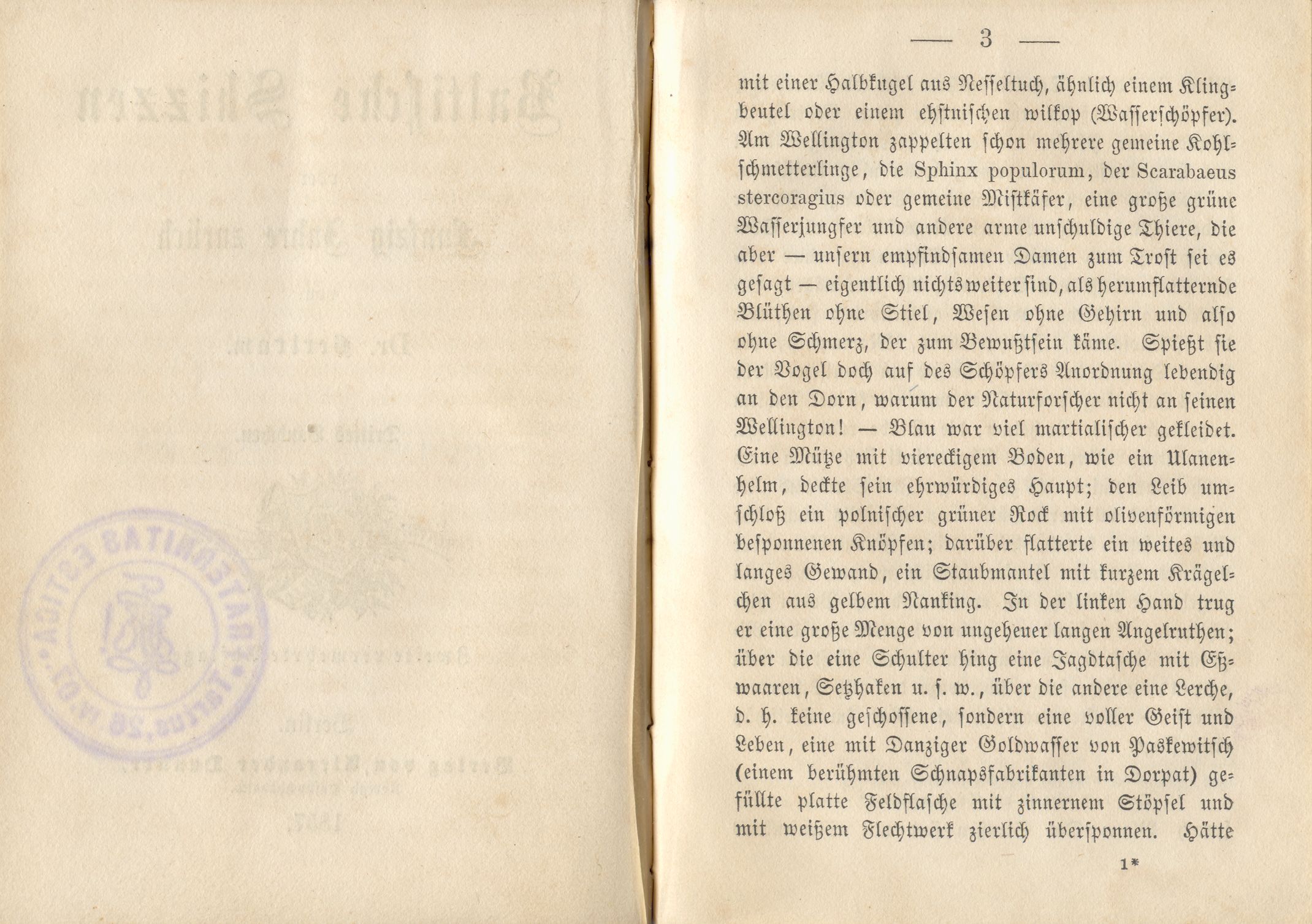 Baltische Skizzen [3] (1857) | 2. (3) Основной текст