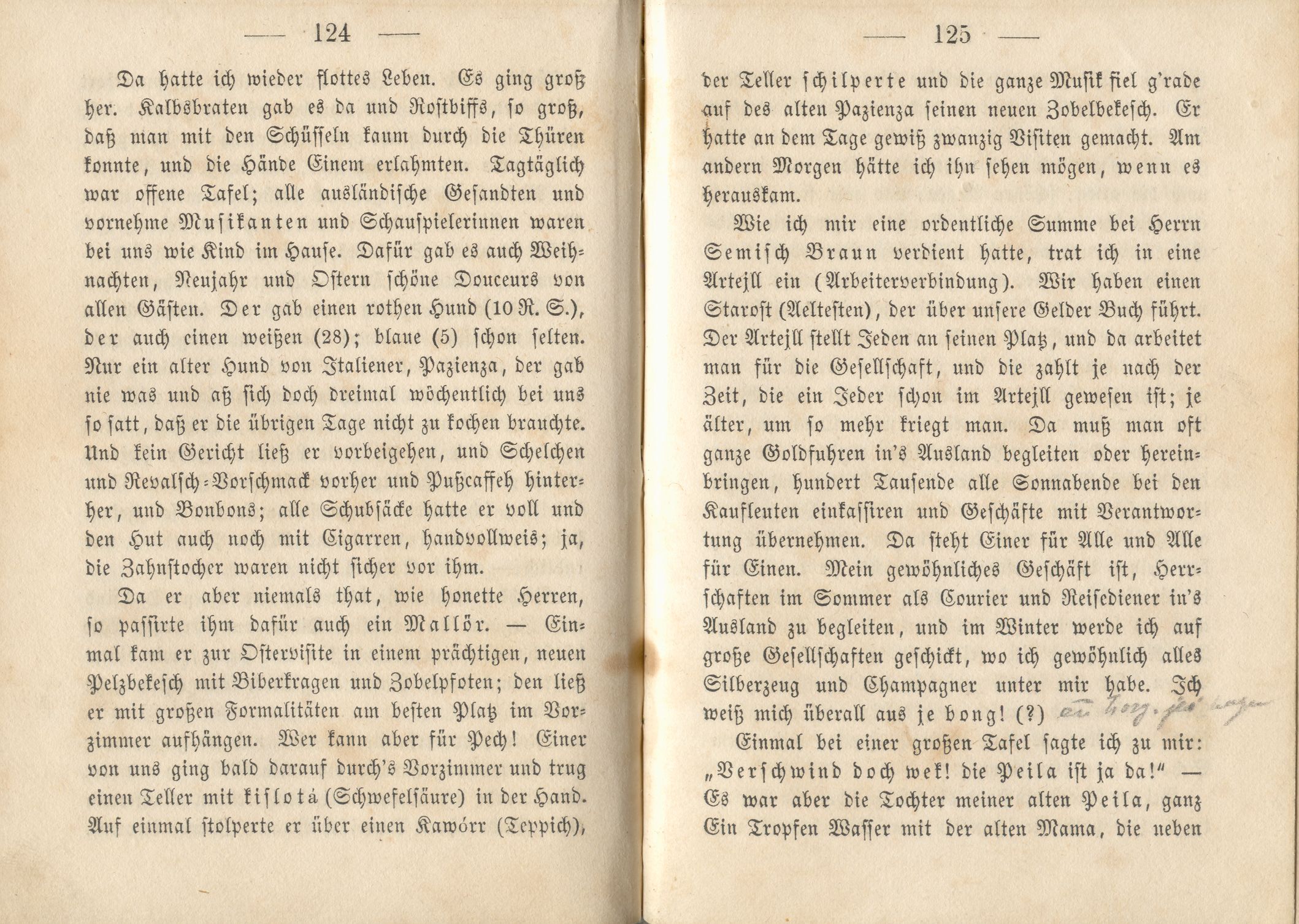 Baltische Skizzen (1857) | 200. (124-125) Основной текст