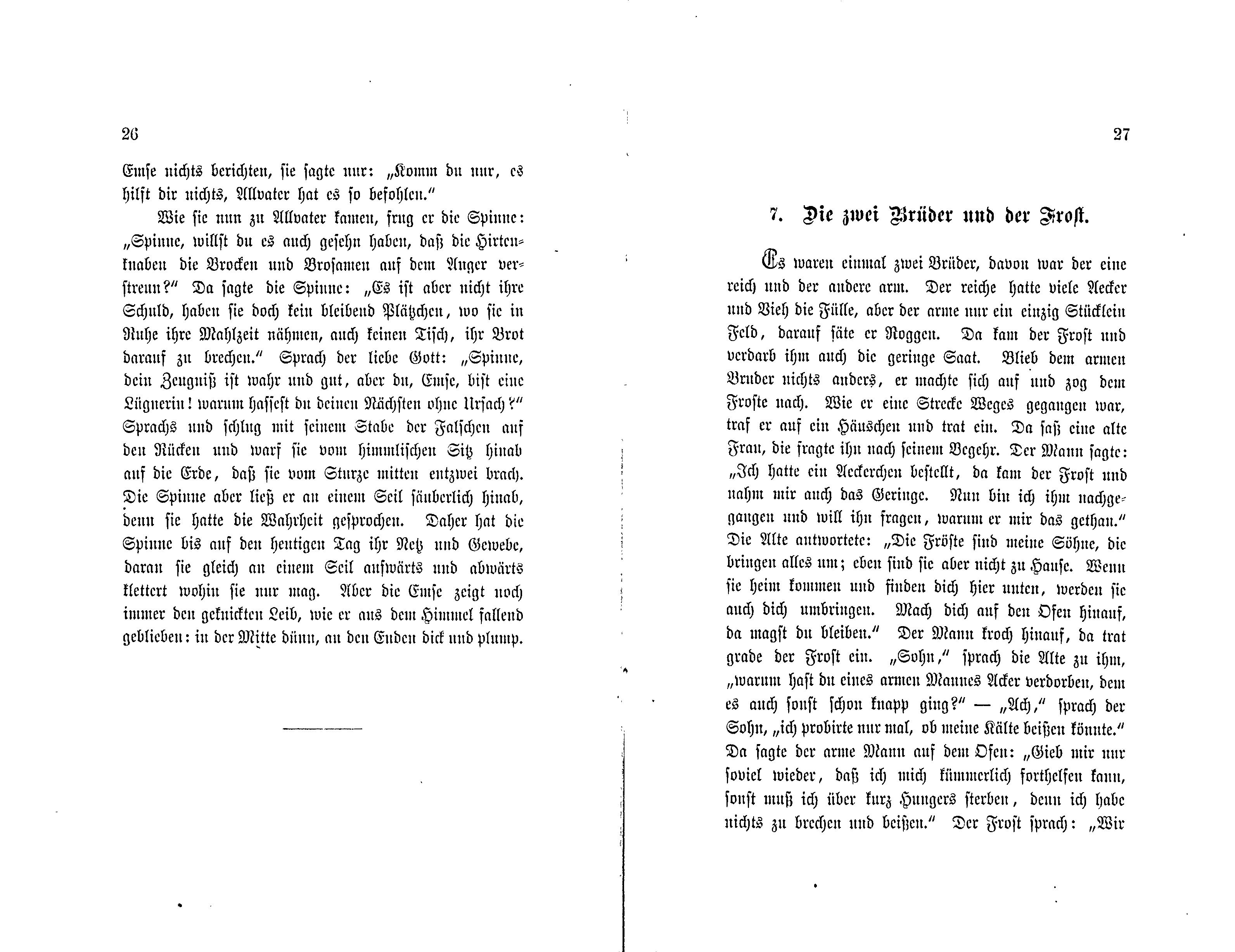 Märchen und Sagen des estnischen Volkes [1] (1881) | 15. (26-27) Põhitekst