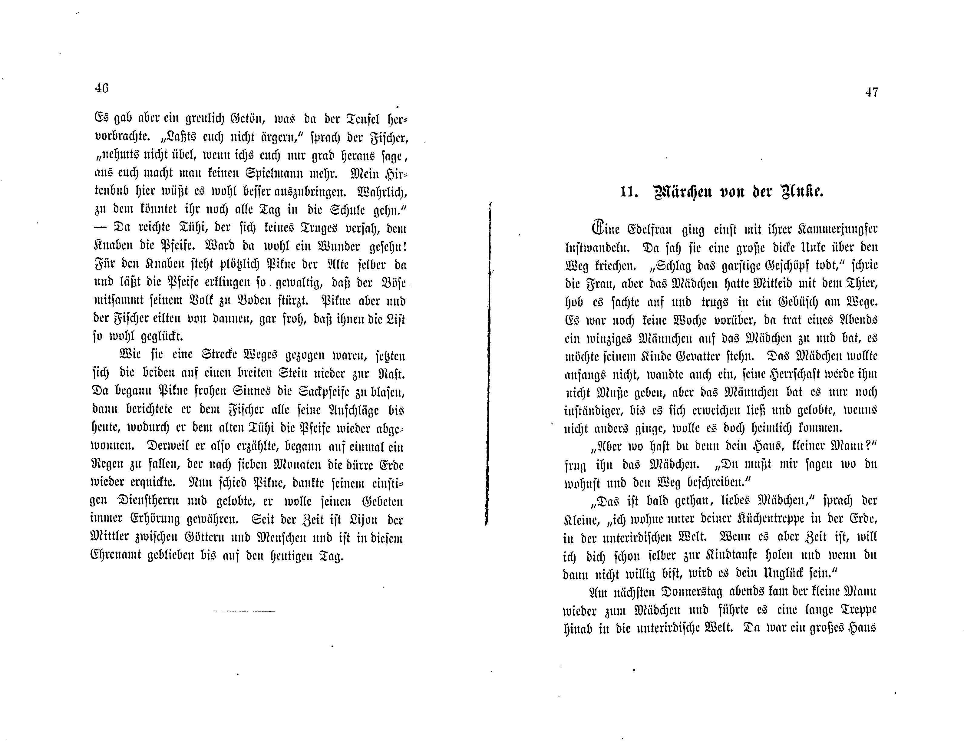 Märchen von der Unke (1881) | 1. (46-47) Main body of text
