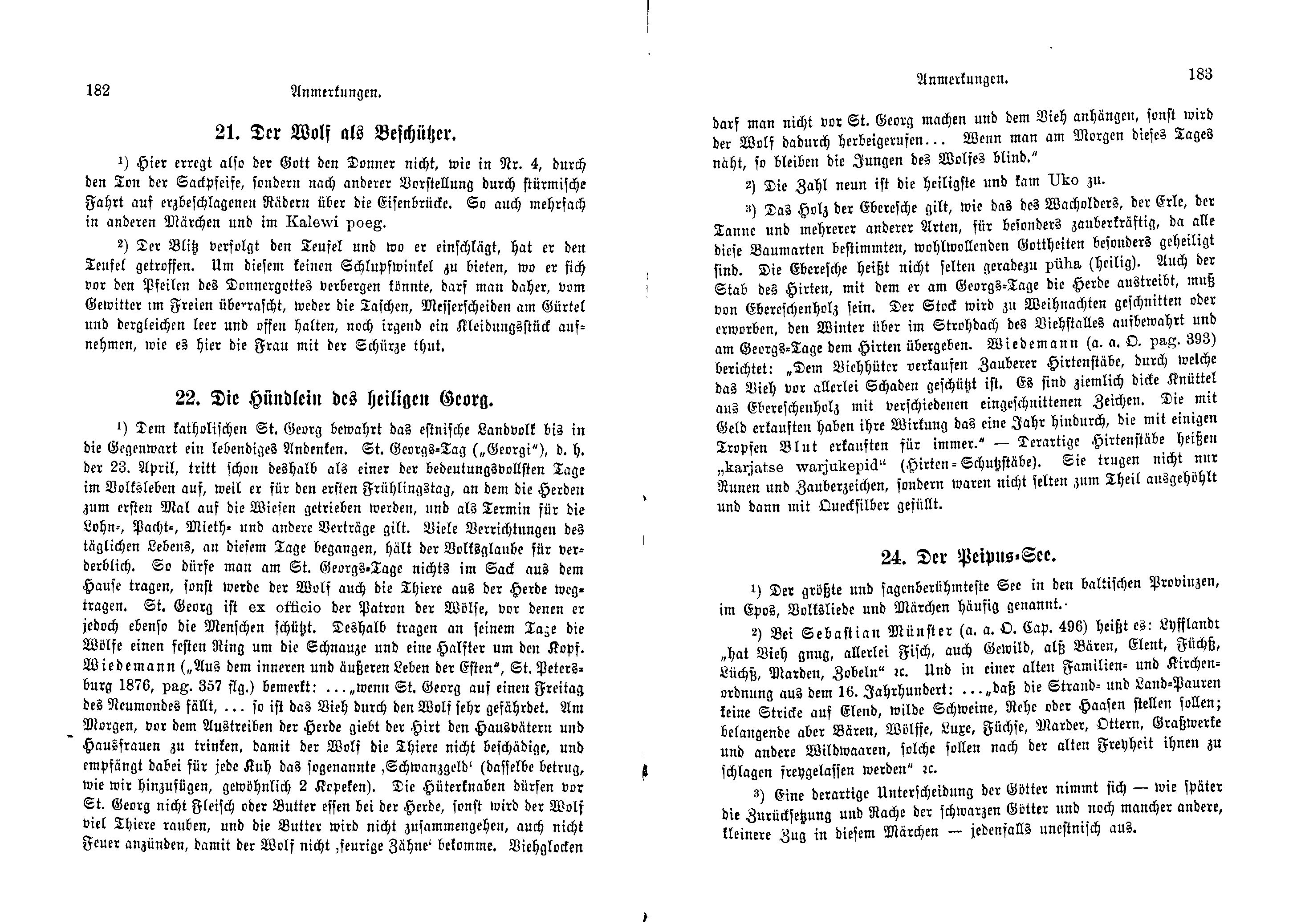 Märchen und Sagen des estnischen Volkes [2] (1888) | 96. (182-183) Main body of text