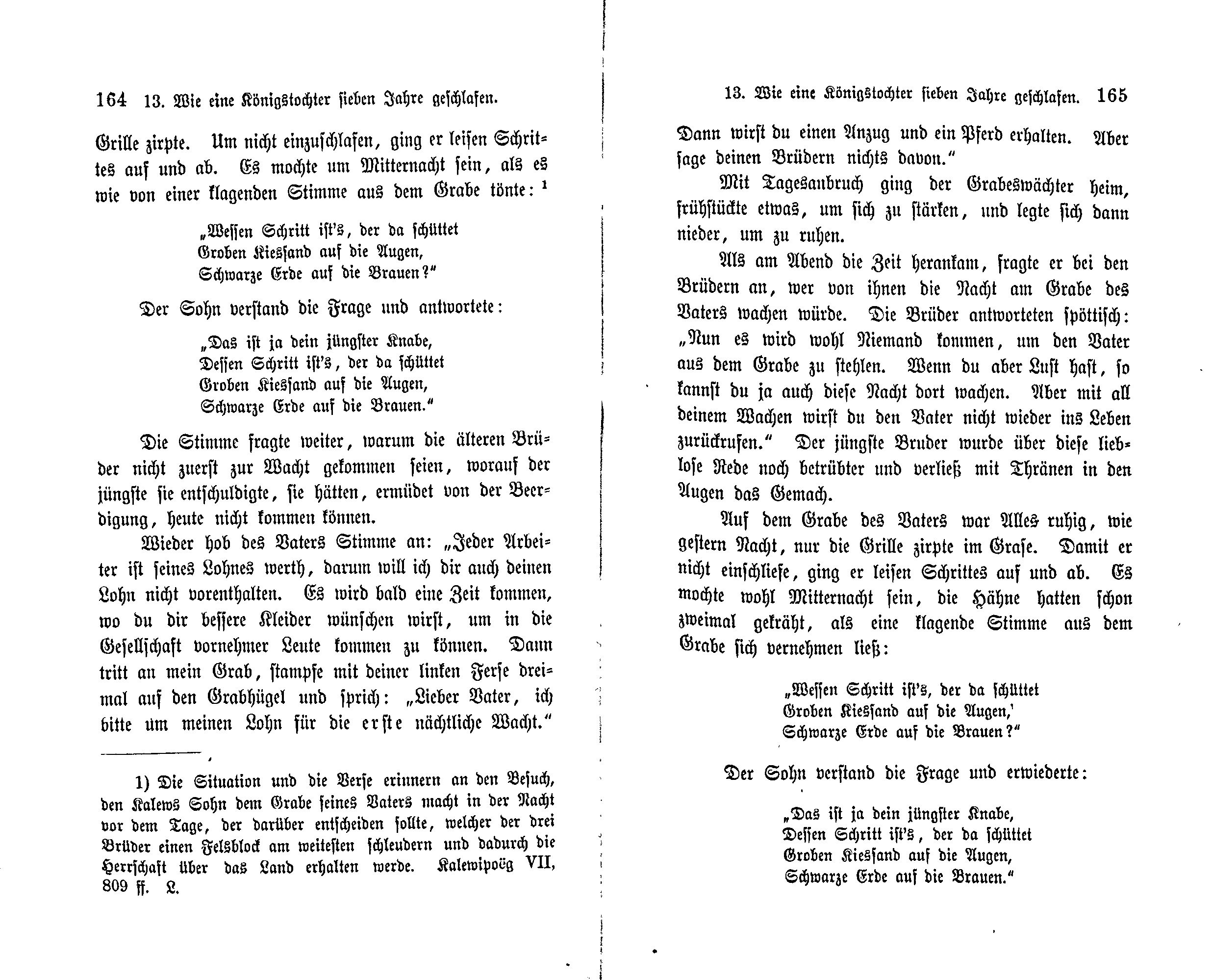 Estnische Märchen [1] (1869) | 87. (164-165) Main body of text