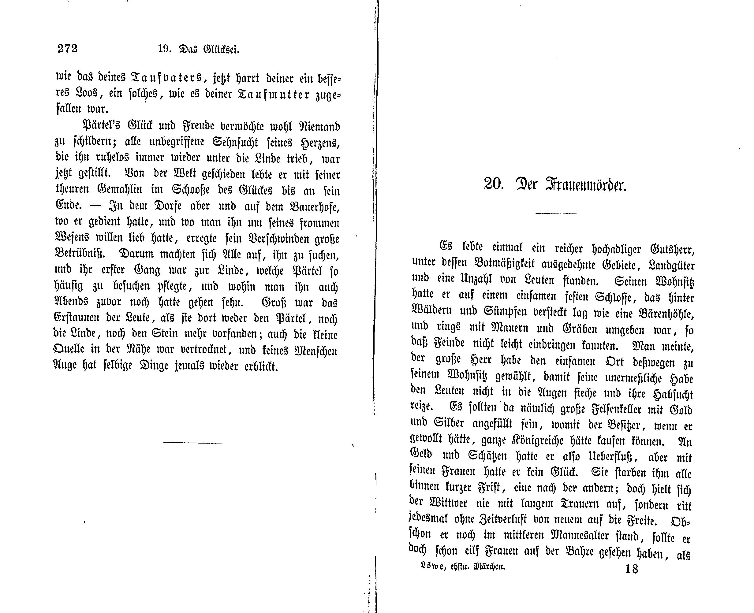 Der Frauenmörder (1869) | 1. (272-273) Main body of text