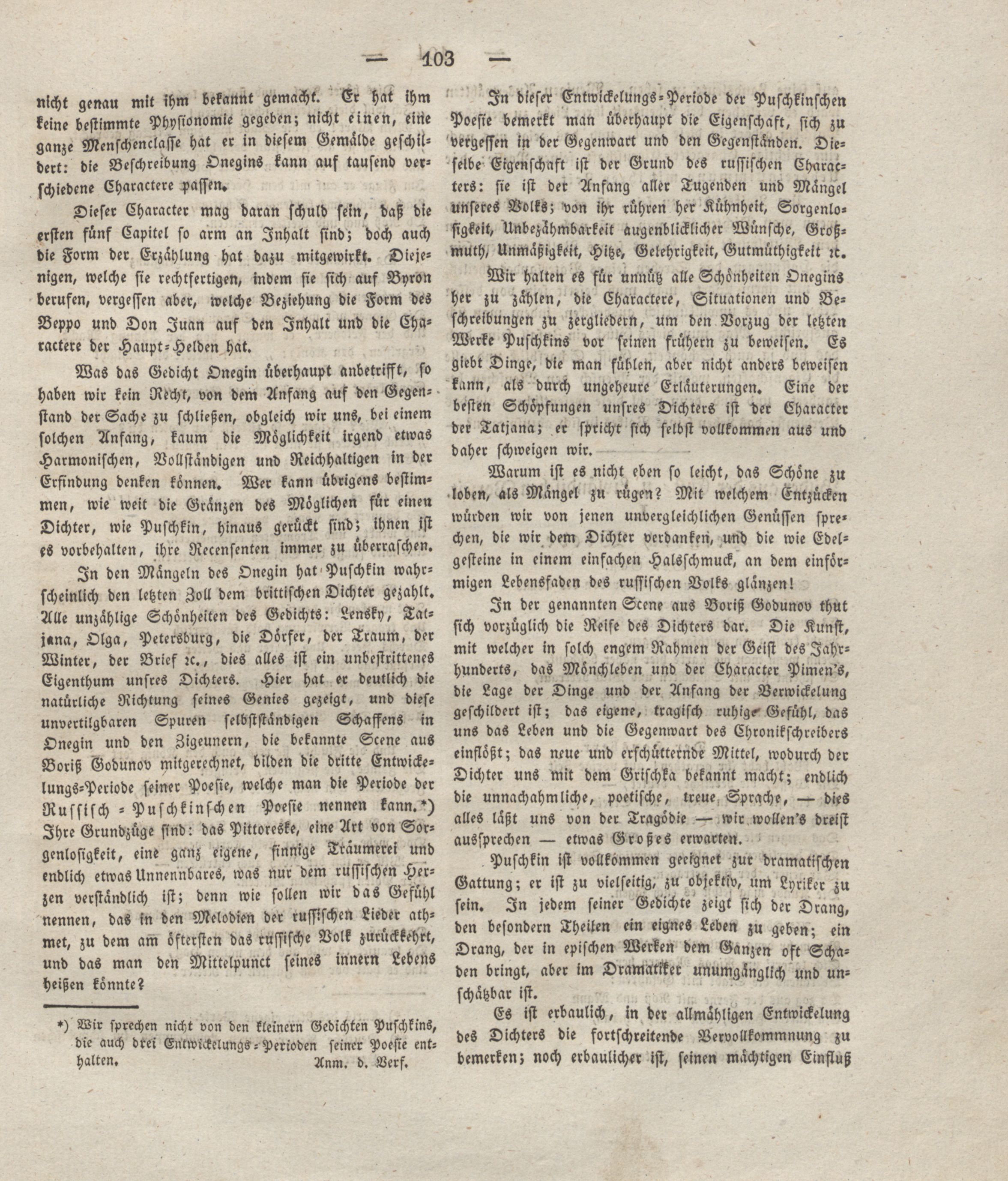 Esthona [2] (1829) | 27. (103) Основной текст
